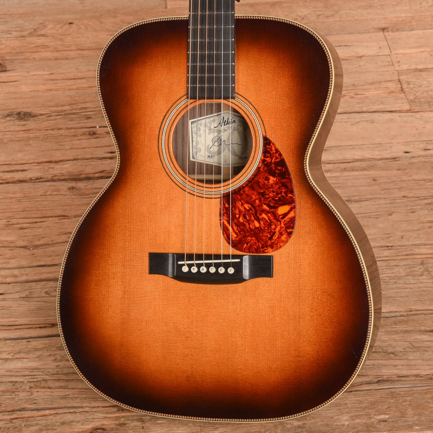 Atkin OM37 Baked Sitka/Rosewood Aged Sunburst 2025 Acoustic Guitars / OM and Auditorium