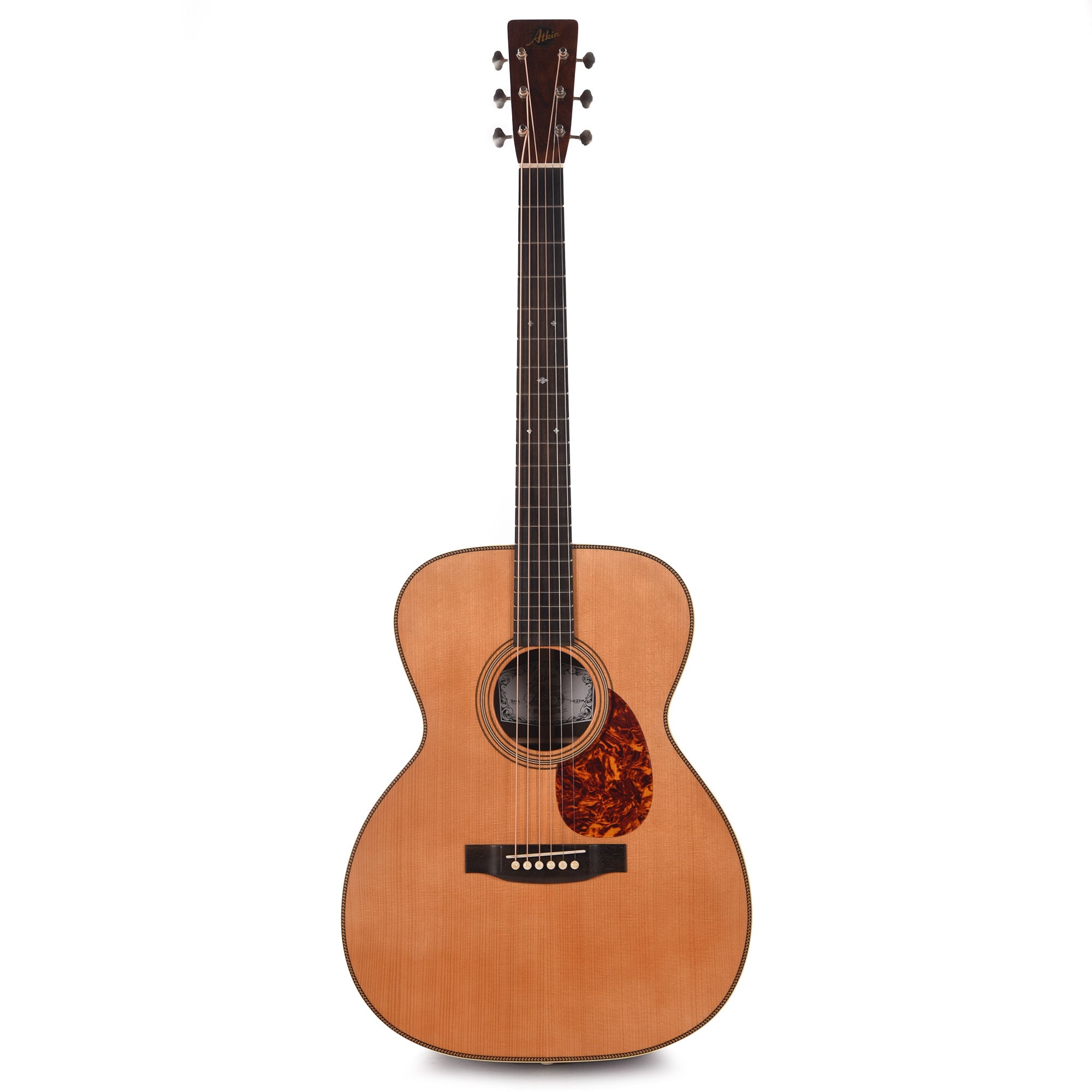 Atkin OM37 Pre-War Baked Adirondack/Rosewood Aged Natural Acoustic Guitars / OM and Auditorium
