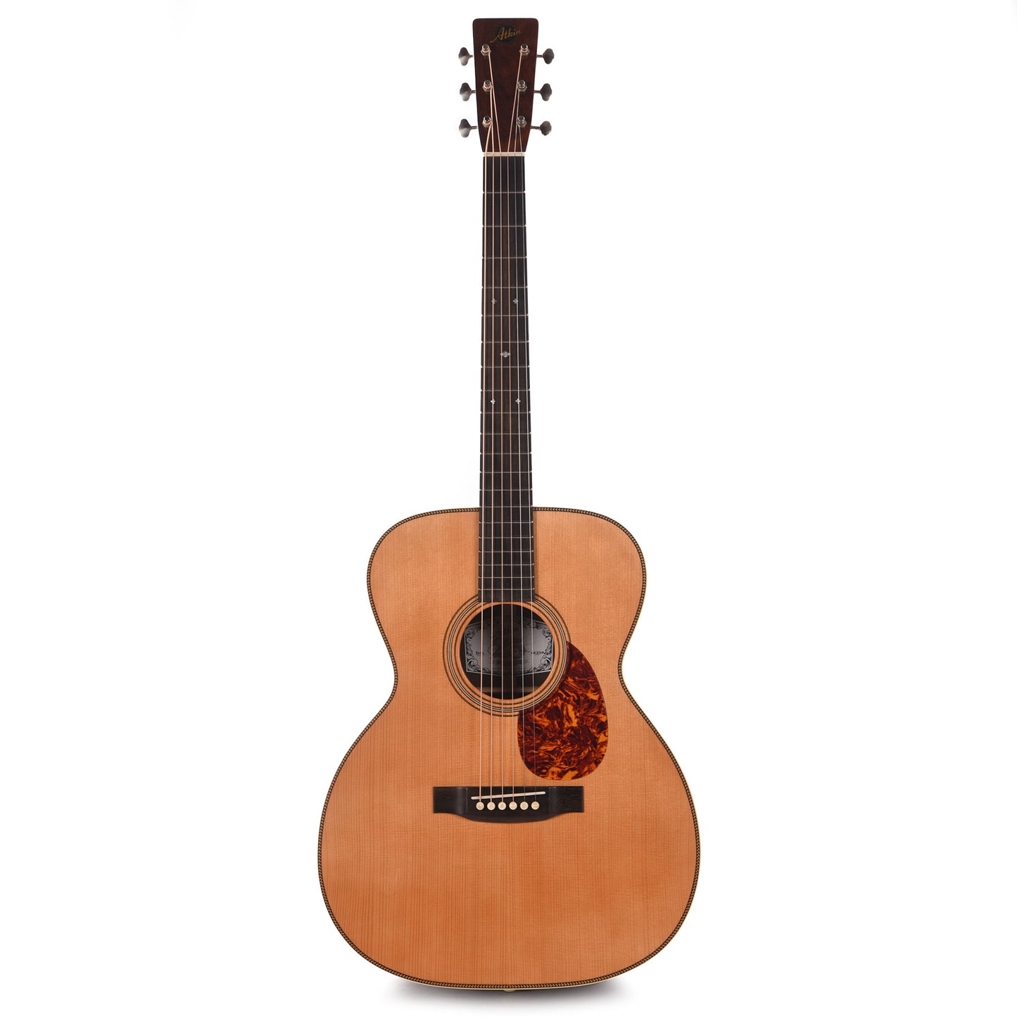 Atkin OM37 Pre-War Baked Adirondack/Rosewood Aged Natural Acoustic Guitars / OM and Auditorium