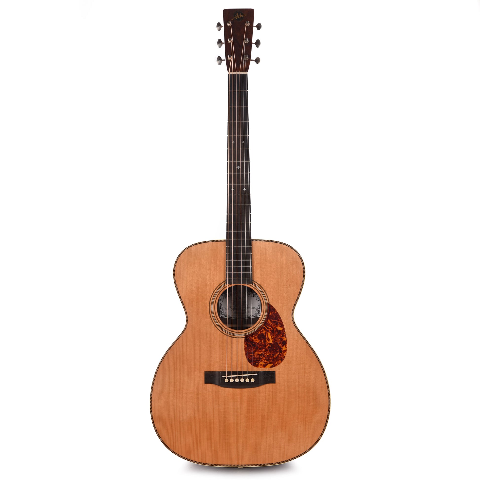 Atkin OM37 Pre-War Baked Adirondack/Rosewood Aged Natural Acoustic Guitars / OM and Auditorium
