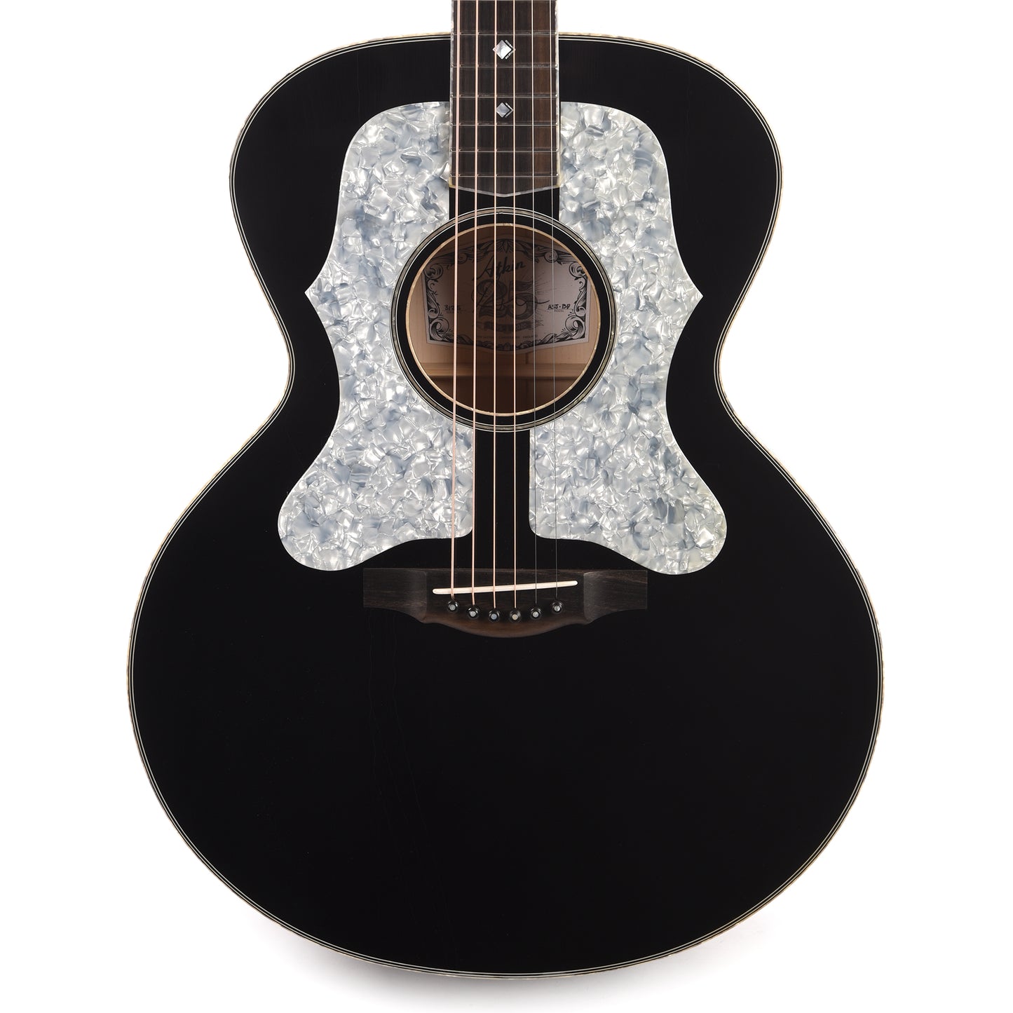 Atkin ASJ Aged Black Pearl Baked Sitka/Maple Acoustic Guitars / Parlor