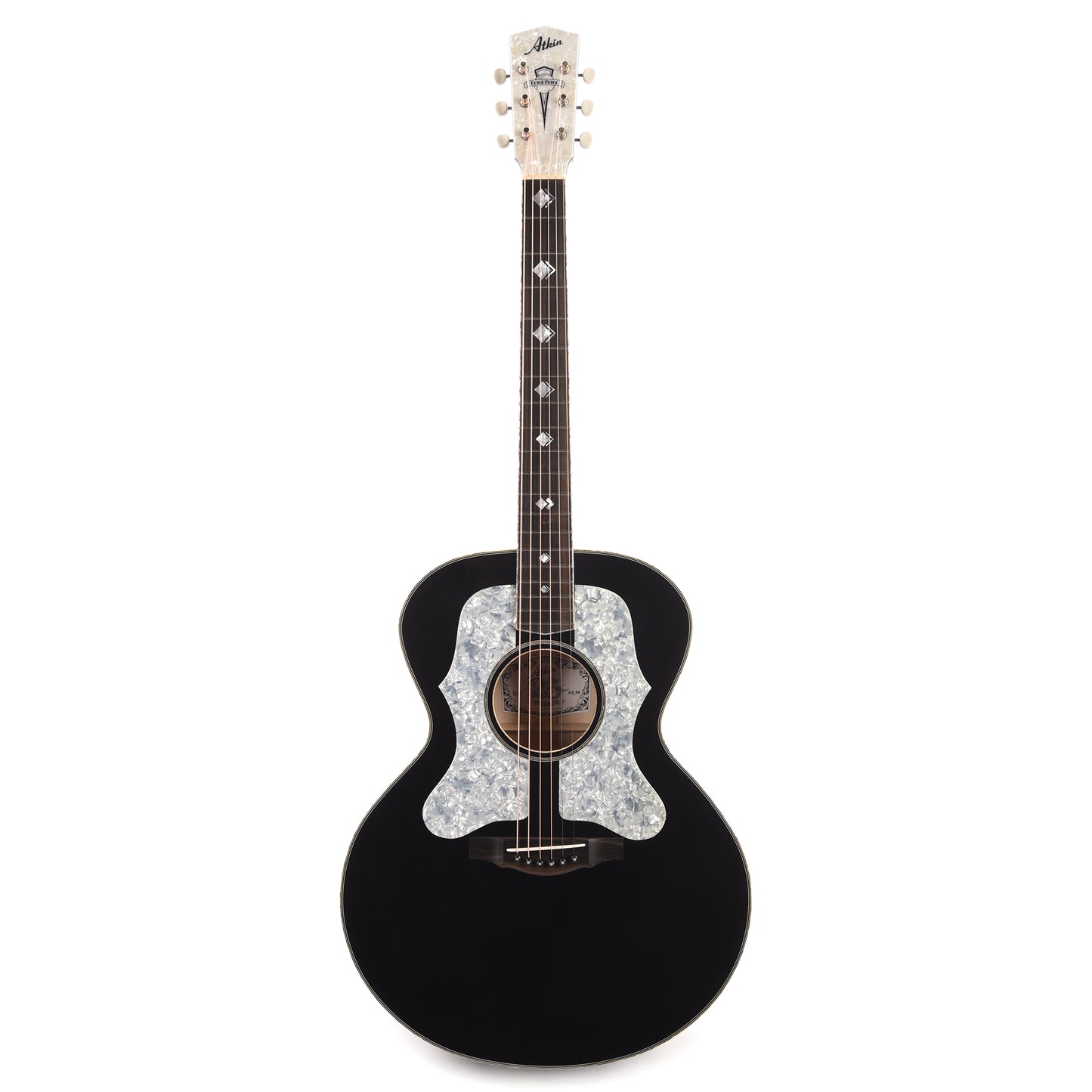 Atkin ASJ Aged Black Pearl Baked Sitka/Maple Acoustic Guitars / Parlor
