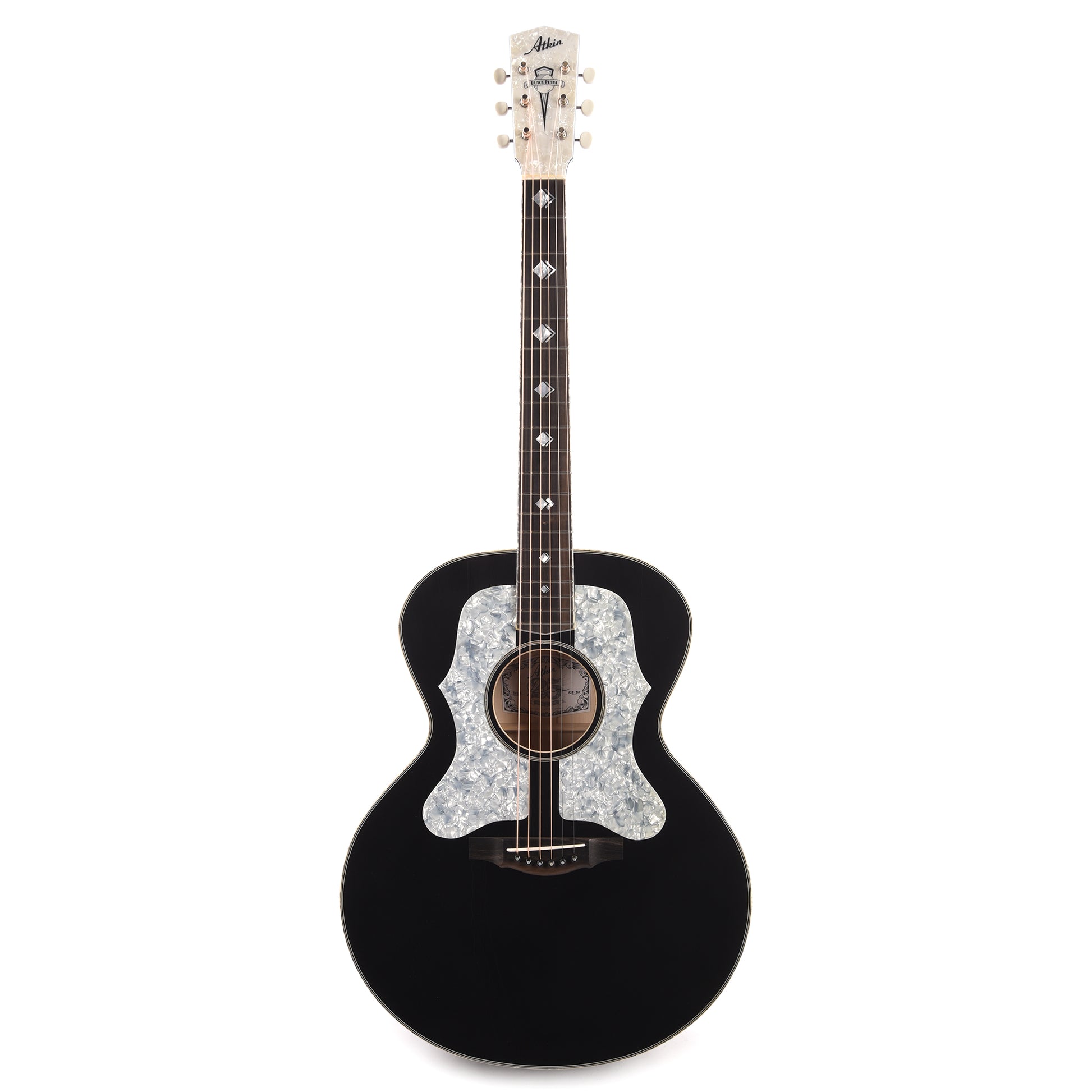 Atkin ASJ Aged Black Pearl Baked Sitka/Maple Acoustic Guitars / Parlor