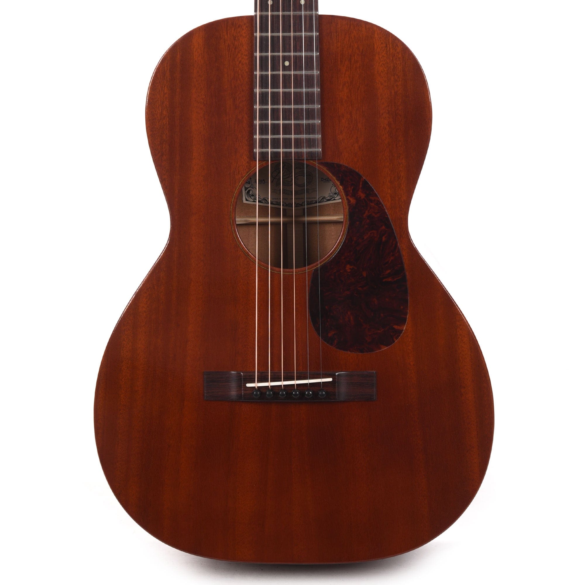 Atkin Dust Bowl 0 12-Fret Mahogany Natural w/Slotted Headstock Acoustic Guitars / Parlor