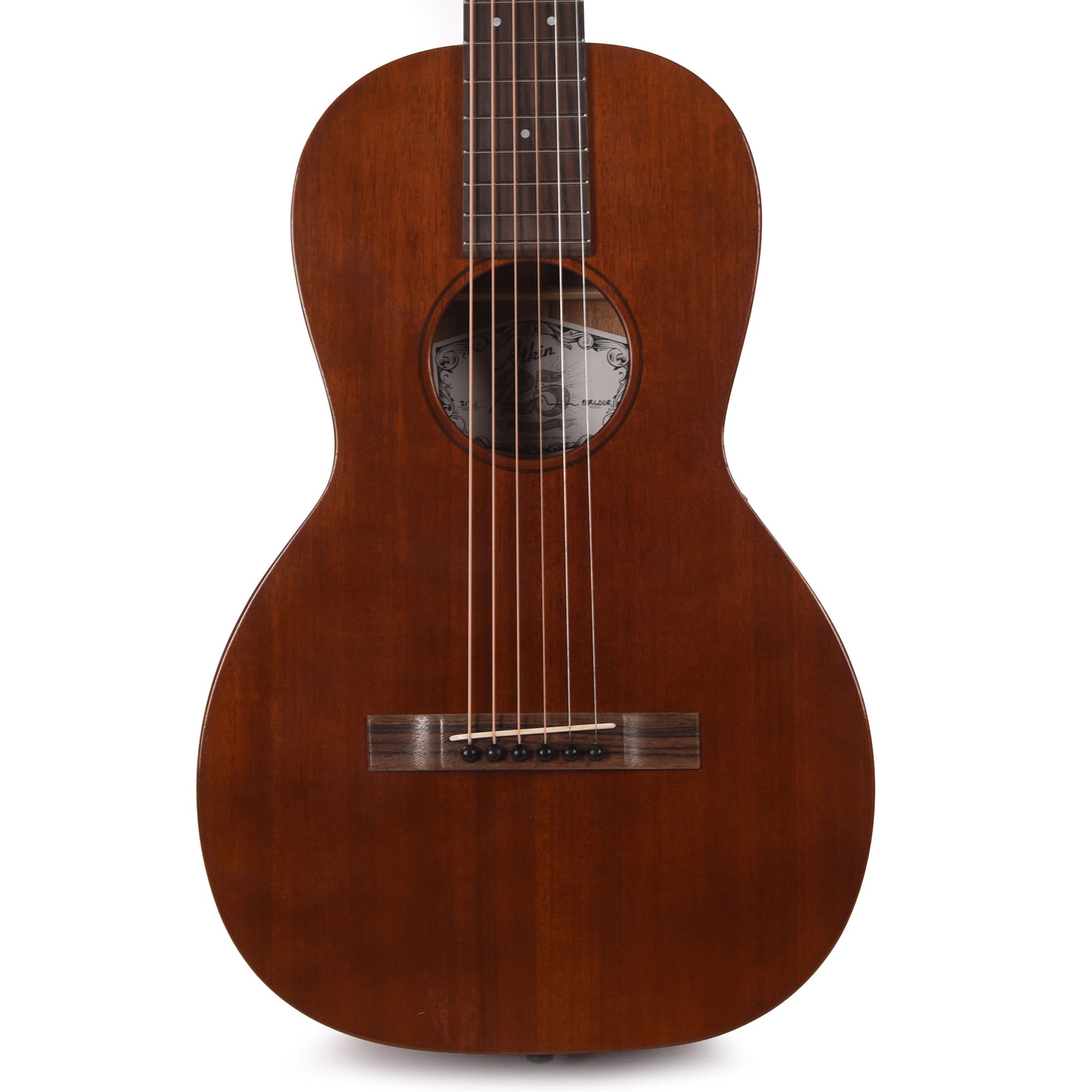 Atkin Dust Bowl Parlor Mahogany Natural Acoustic Guitars / Parlor