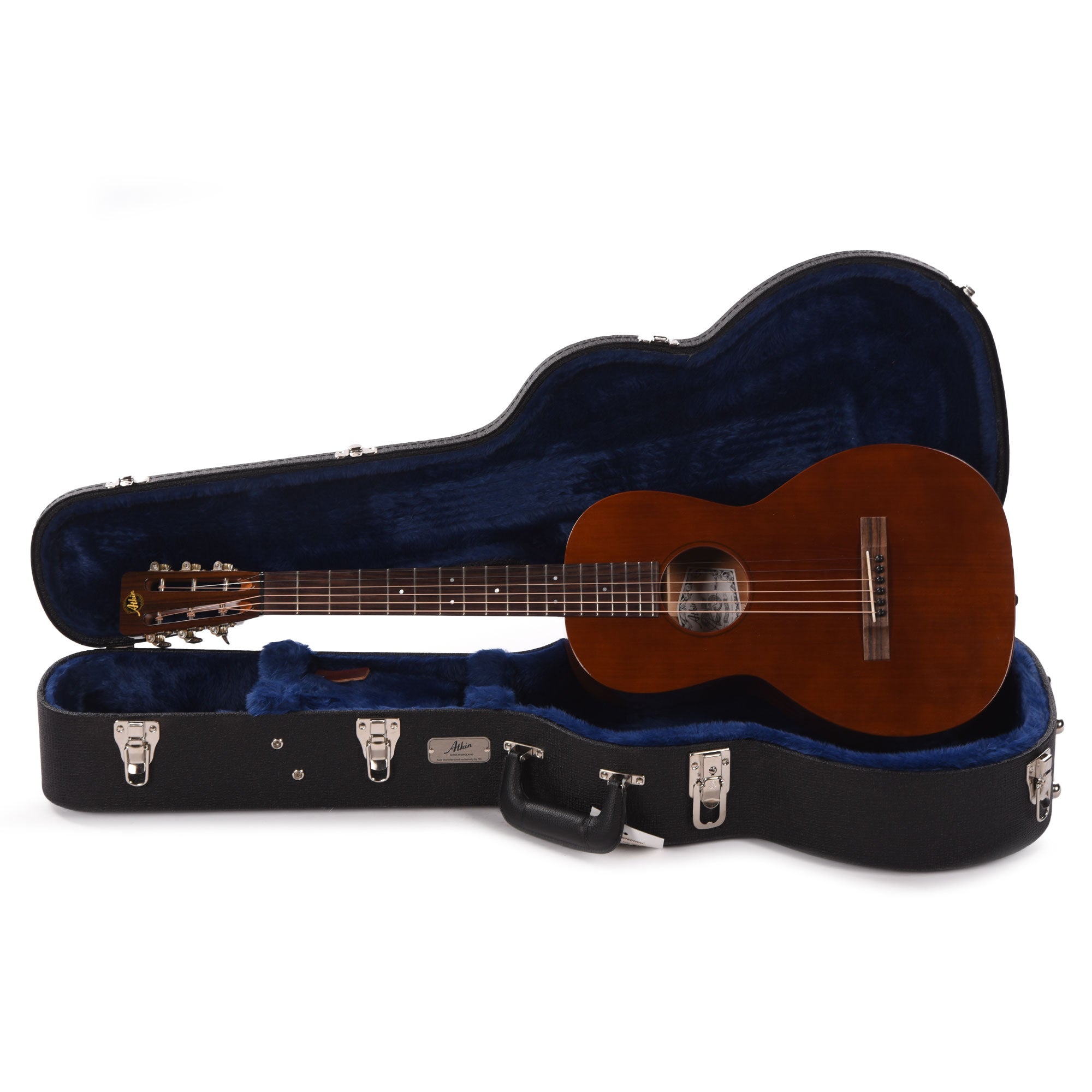 Atkin Dust Bowl Parlor Mahogany Natural Acoustic Guitars / Parlor