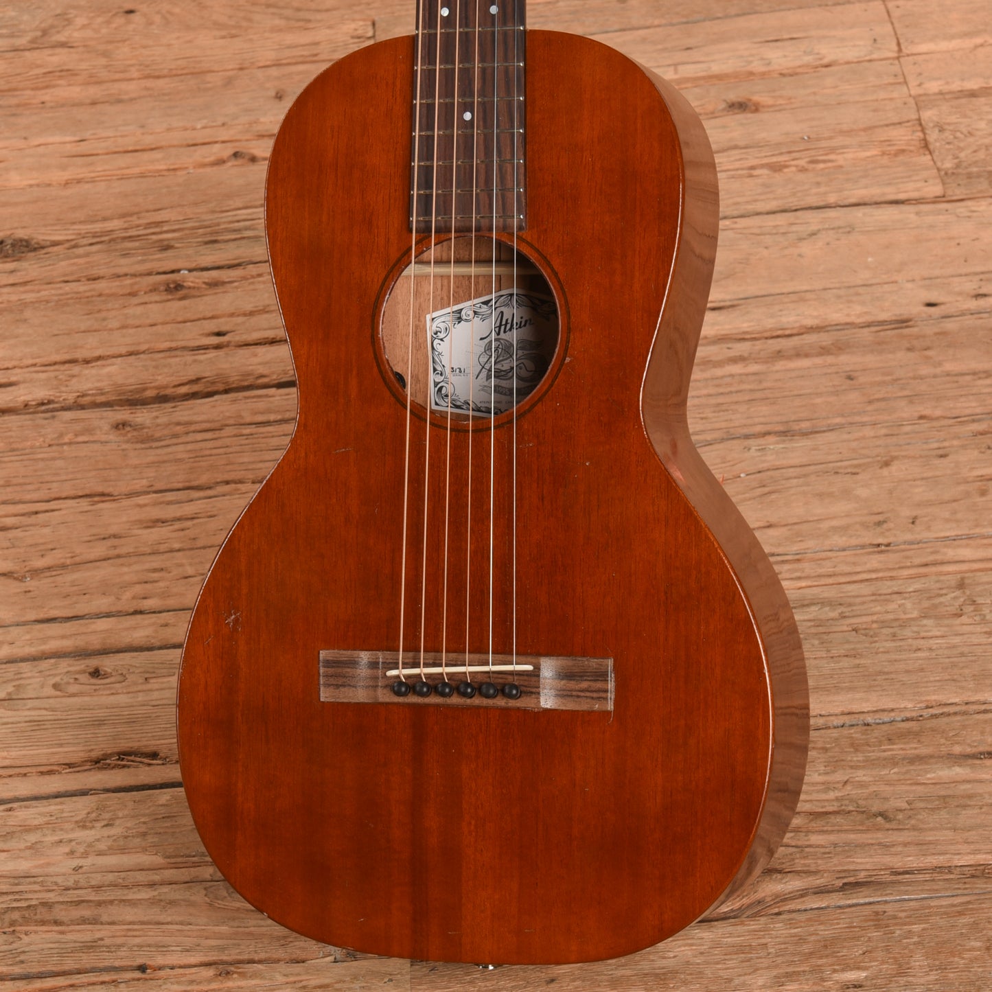 Atkin Dust Bowl Parlour Natural Acoustic Guitars / Parlor
