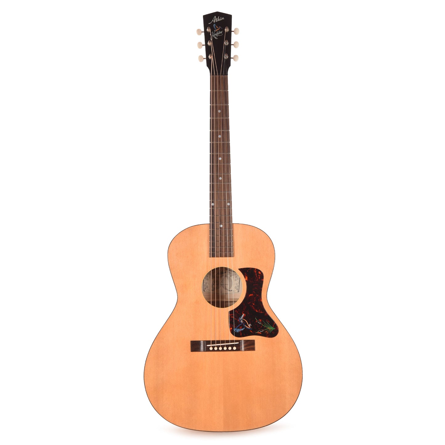 Atkin Kingfisher The Thirty Six Baked Sitka/Maple Aged Natural Acoustic Guitars / Parlor