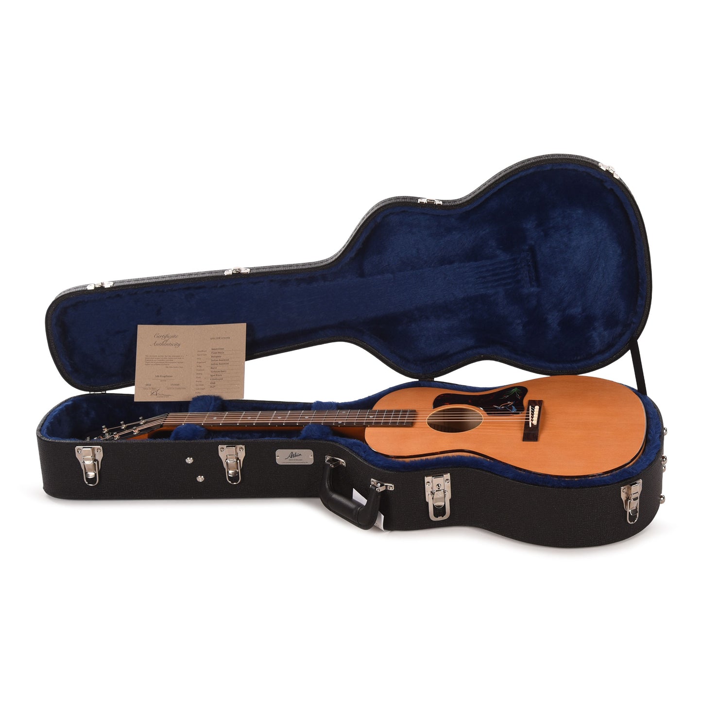 Atkin Kingfisher The Thirty Six Baked Sitka/Maple Aged Natural Acoustic Guitars / Parlor