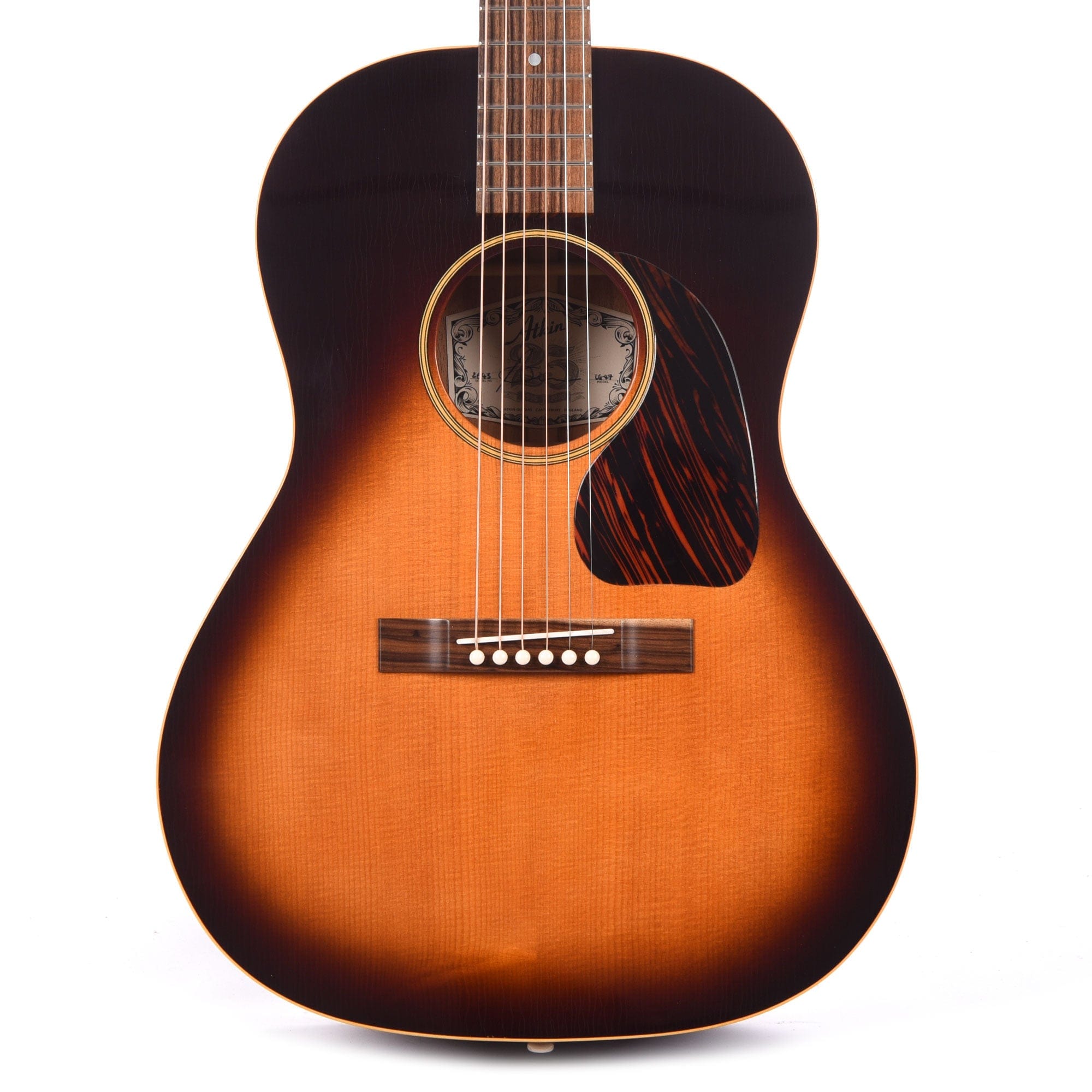 Atkin The Forty Seven Aged Baked Sitka/Mahogany Sunburst Acoustic Guitars / Parlor