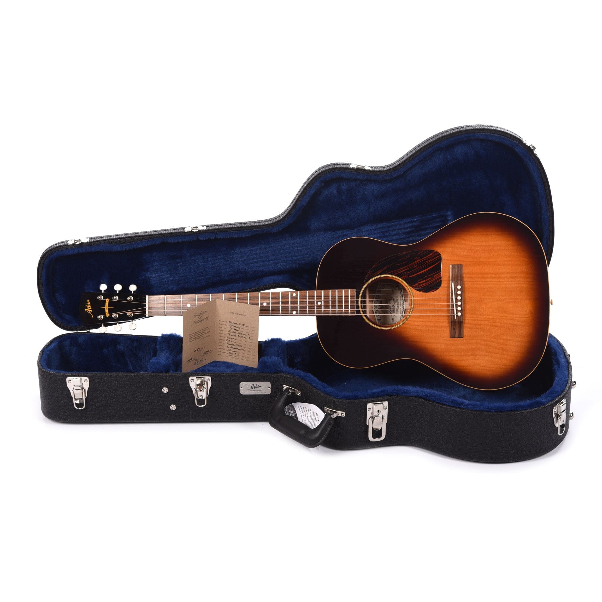 Atkin The Forty Seven Aged Baked Sitka/Mahogany Sunburst Acoustic Guitars / Parlor