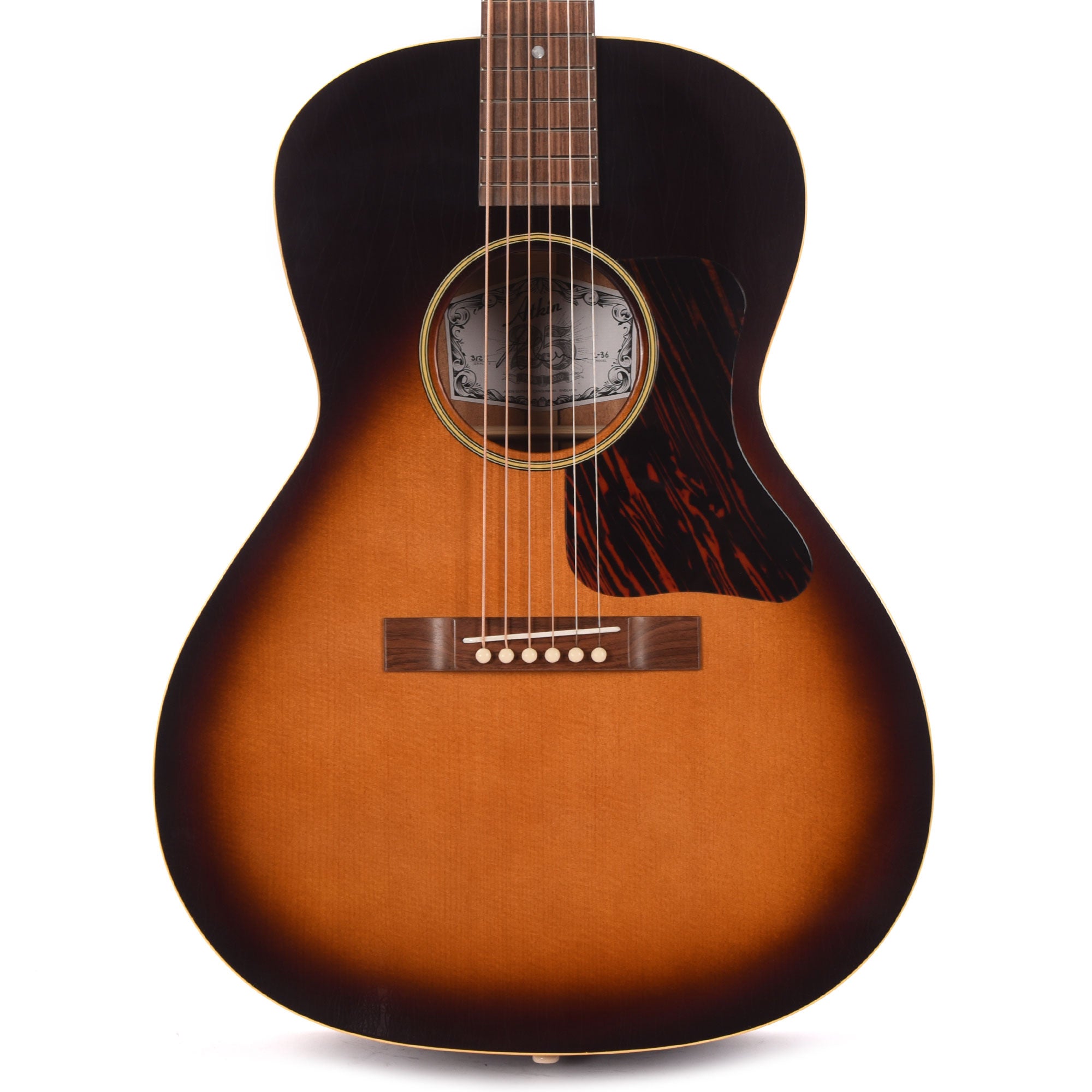 Atkin The Thirty Six Aged Baked Sitka/Mahogany Sunburst Acoustic Guitars / Parlor