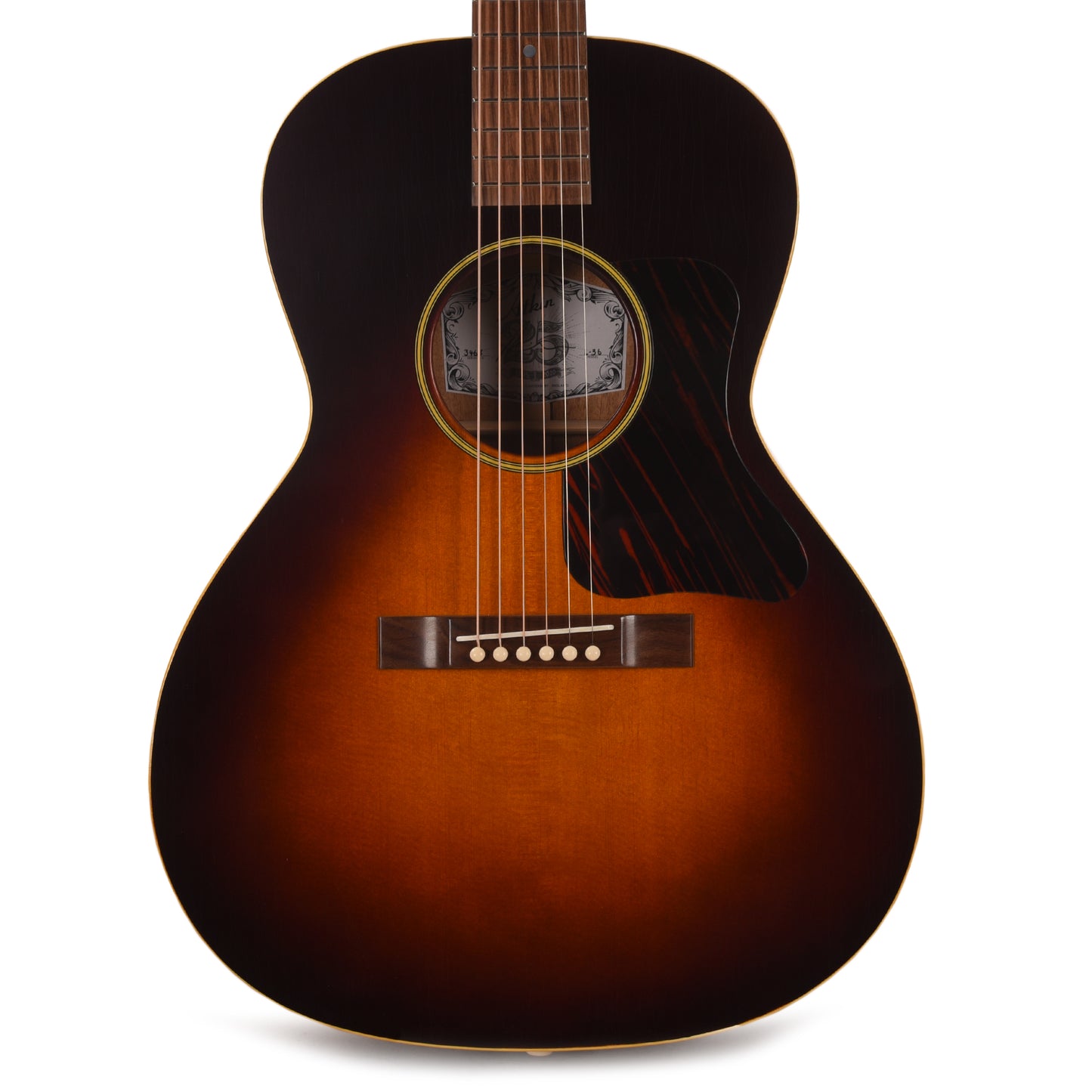 Atkin The Thirty Six Aged Baked Sitka/Mahogany Sunburst Acoustic Guitars / Parlor