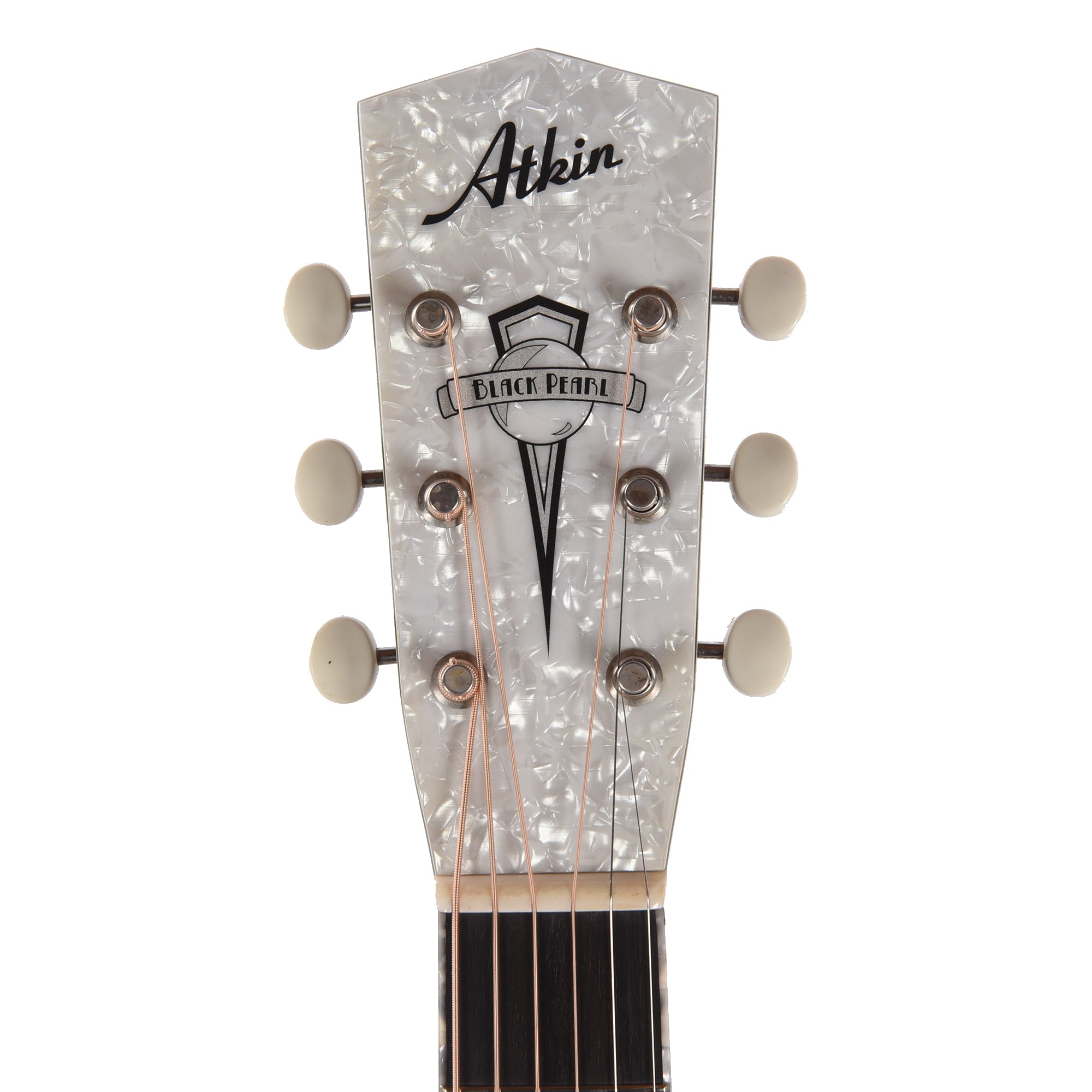 Atkin The Thirty Six Aged Black Pearl Baked Sitka/Maple Acoustic Guitars / Parlor