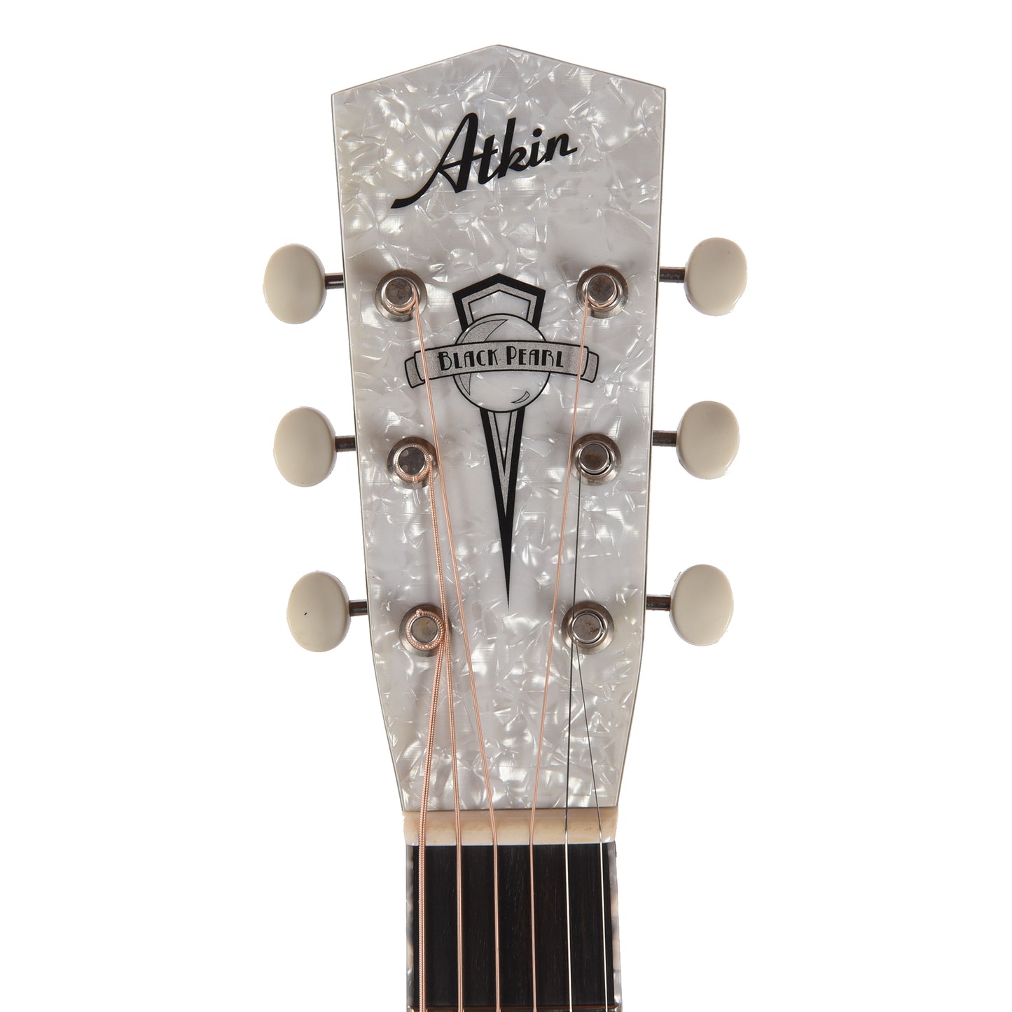 Atkin The Thirty Six Aged Black Pearl Baked Sitka/Maple Acoustic Guitars / Parlor