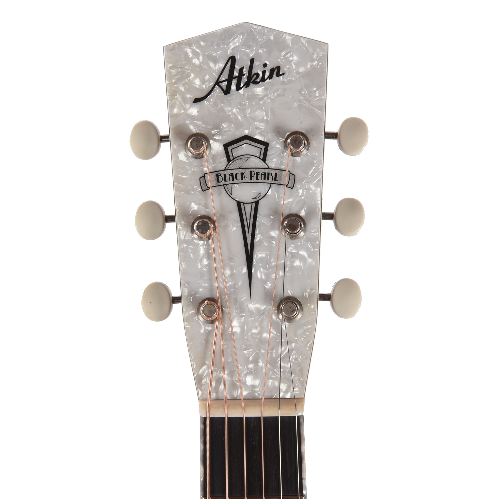 Atkin The Thirty Six Aged Black Pearl Baked Sitka/Maple Acoustic Guitars / Parlor