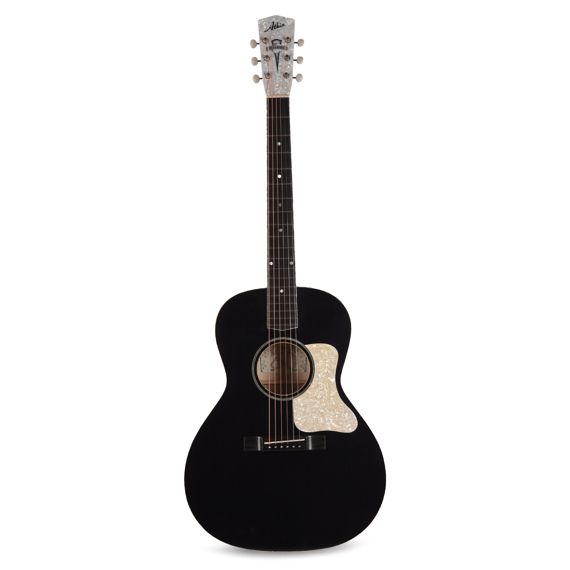 Atkin The Thirty Six Aged Black Pearl Baked Sitka/Maple Acoustic Guitars / Parlor
