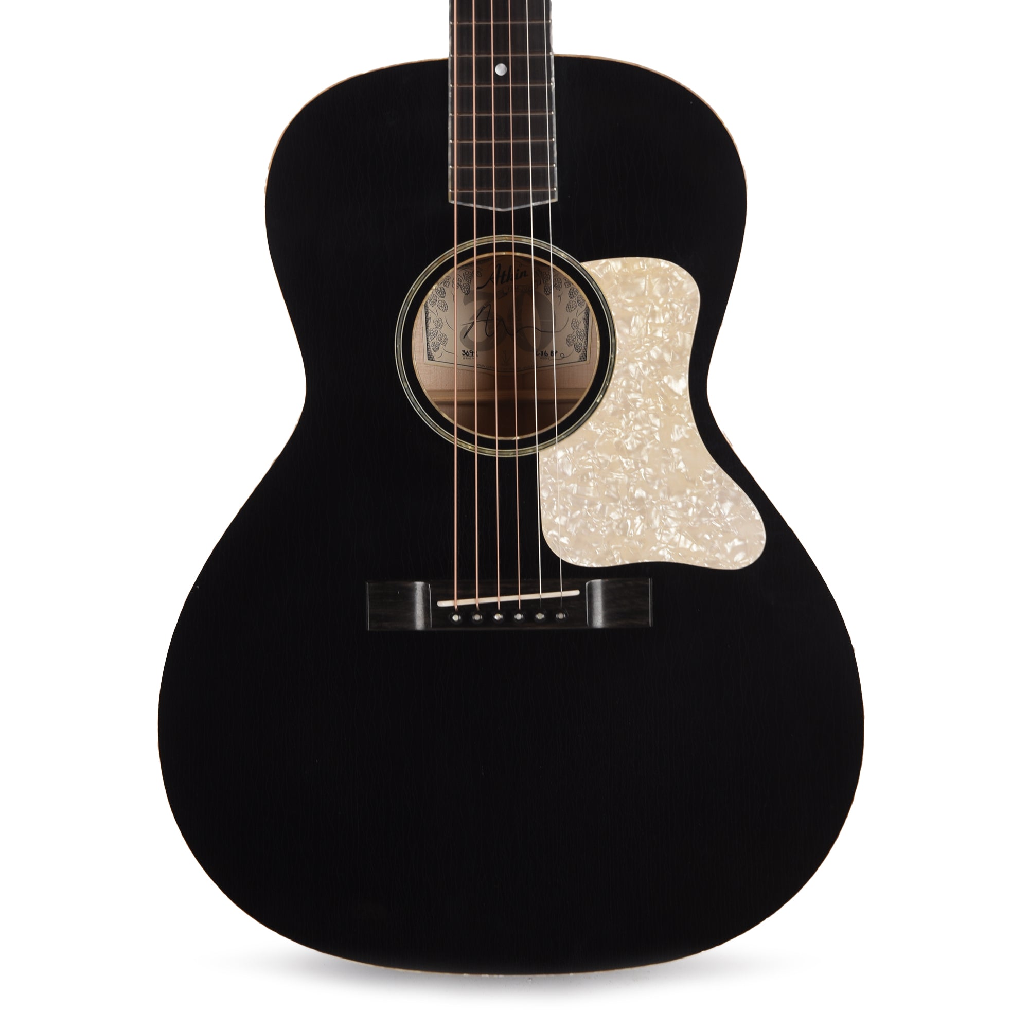 Atkin The Thirty Six Aged Black Pearl Baked Sitka/Maple Acoustic Guitars / Parlor