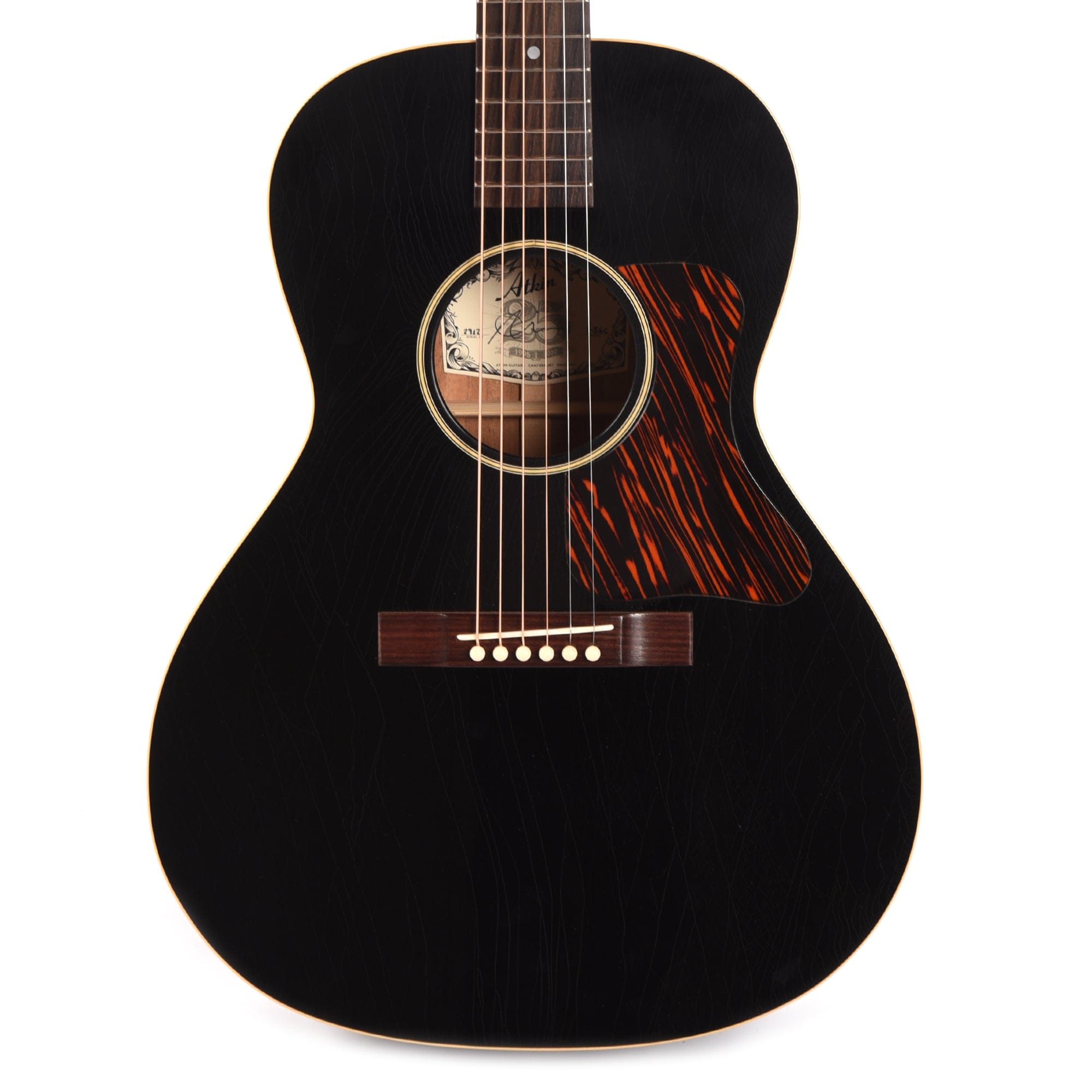 Atkin The Thirty Six Custom Sitka/Mahogany Aged Black Acoustic Guitars / Parlor