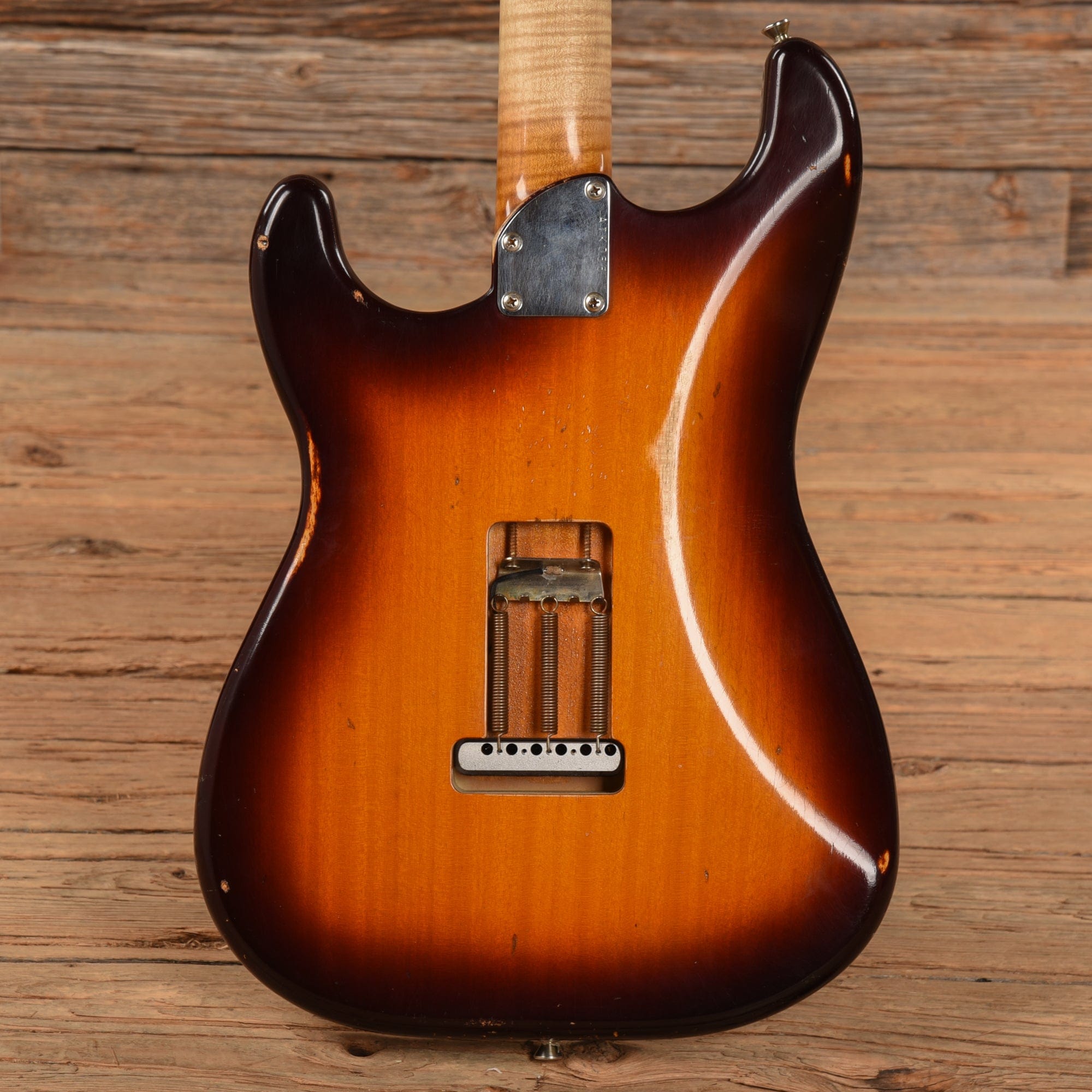 Atkin 54 S-Style w/Flame Maple Neck Aged Sunburst 2023 Electric Guitars / Solid Body