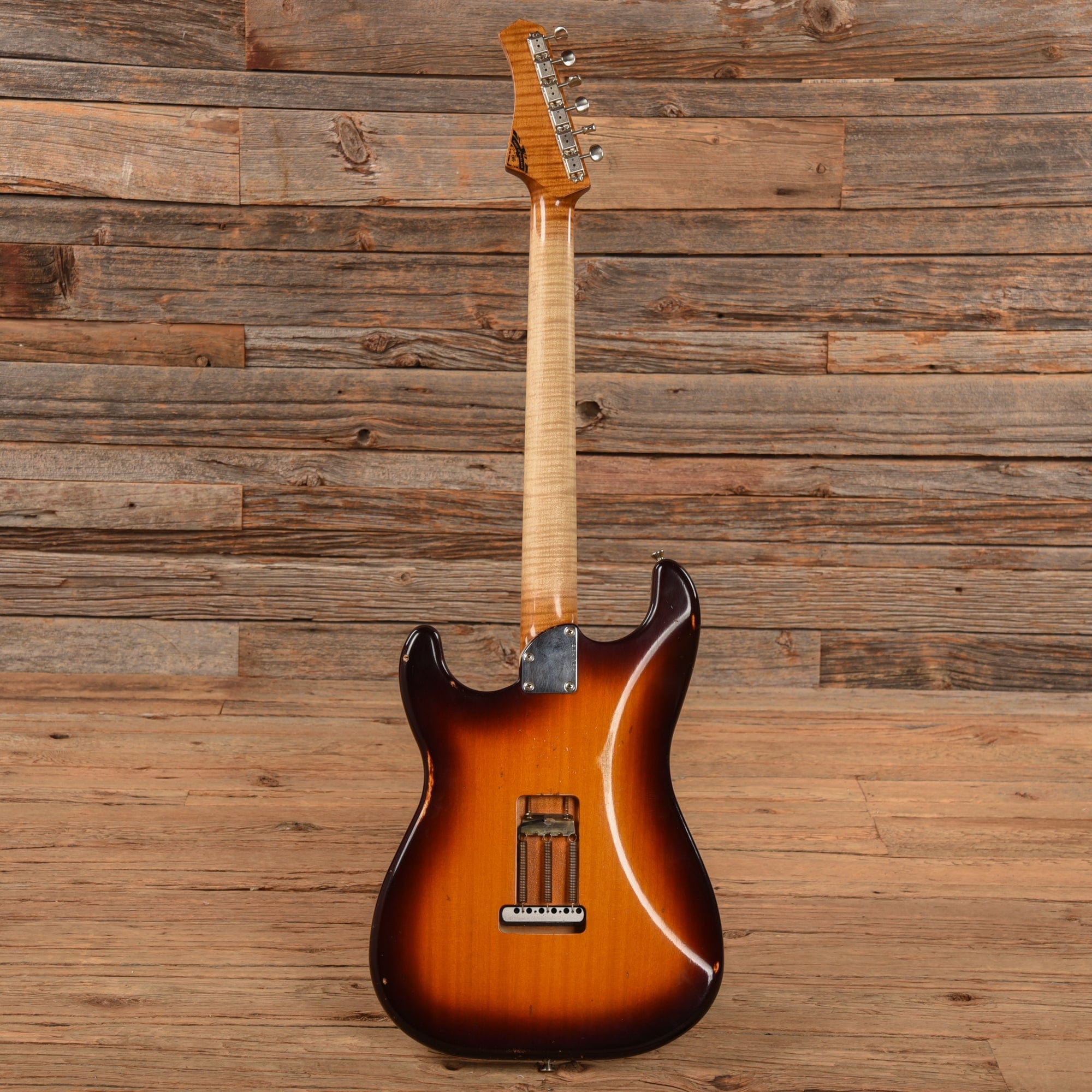 Atkin 54 S-Style w/Flame Maple Neck Aged Sunburst 2023 Electric Guitars / Solid Body