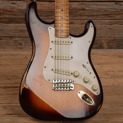 Atkin 54 S-Style w/Flame Maple Neck Aged Sunburst 2023 Electric Guitars / Solid Body