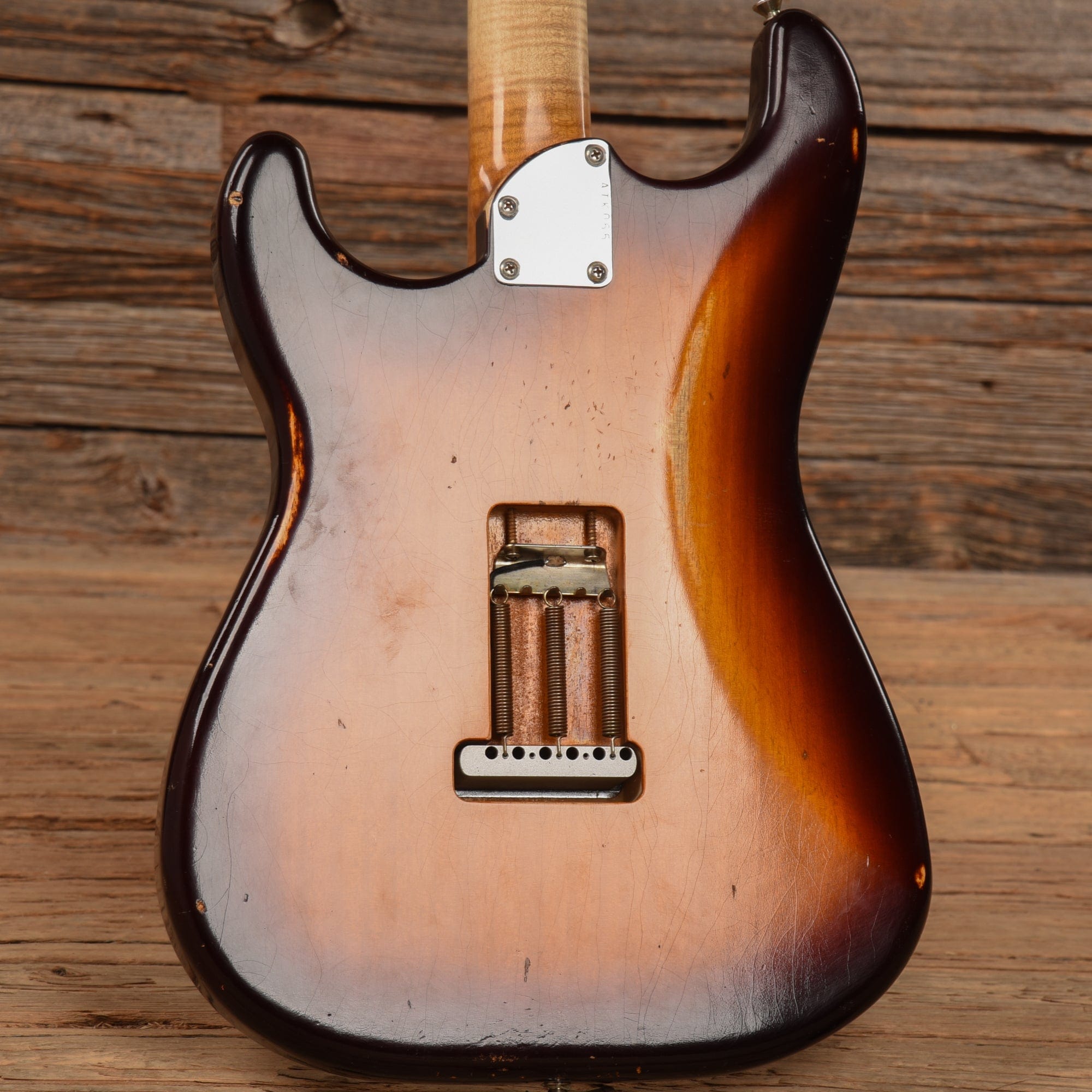 Atkin 54 S-Style w/Flame Maple Neck Aged Sunburst 2023 Electric Guitars / Solid Body