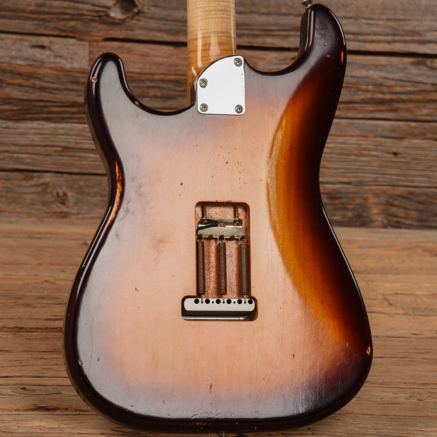 Atkin 54 S-Style w/Flame Maple Neck Aged Sunburst 2023 Electric Guitars / Solid Body