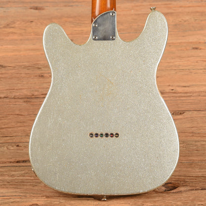 Atkin The Boosh Silver Sparkle Electric Guitars / Solid Body