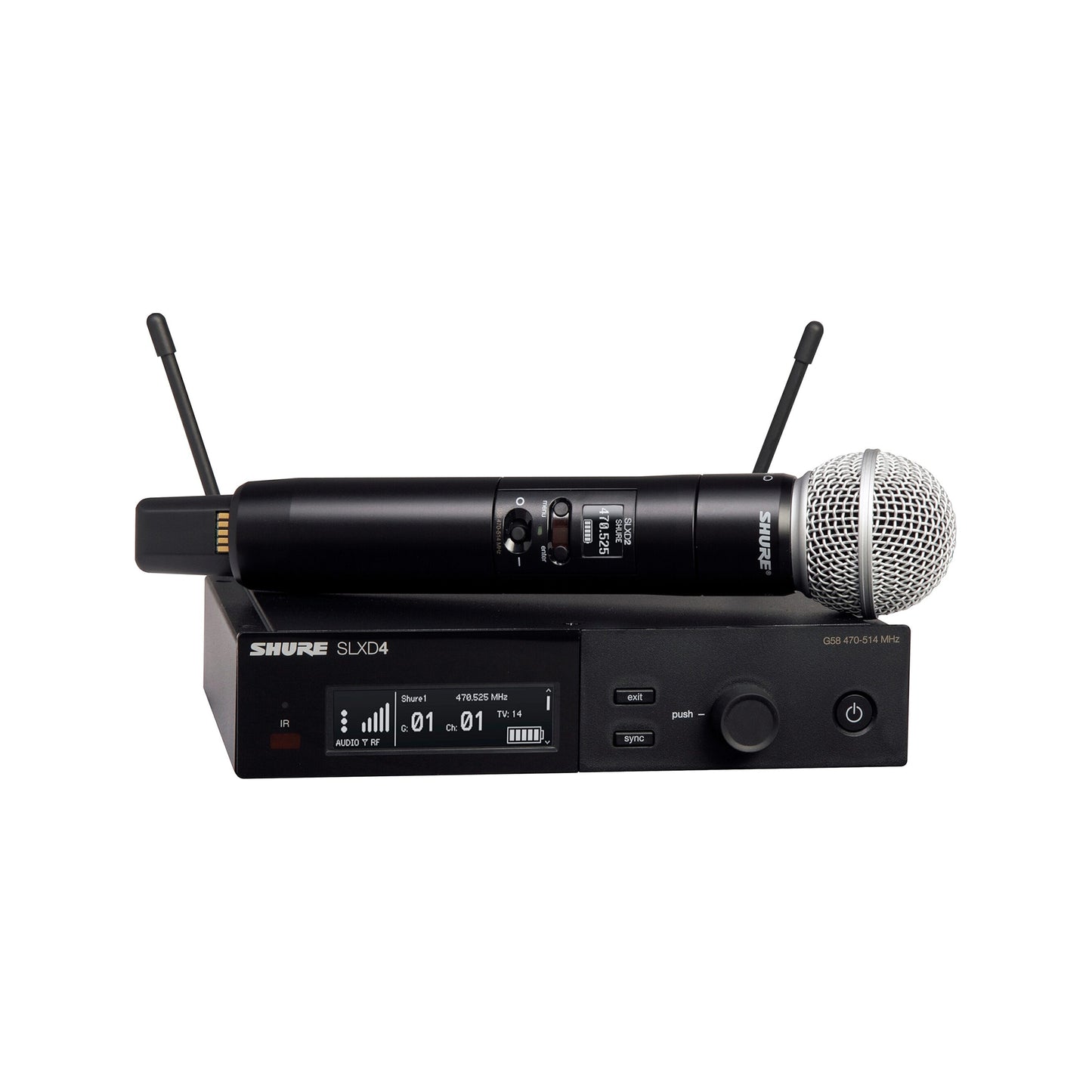 Shure SLXD24 G58 Wireless Vocal System w/ SM58 Mic