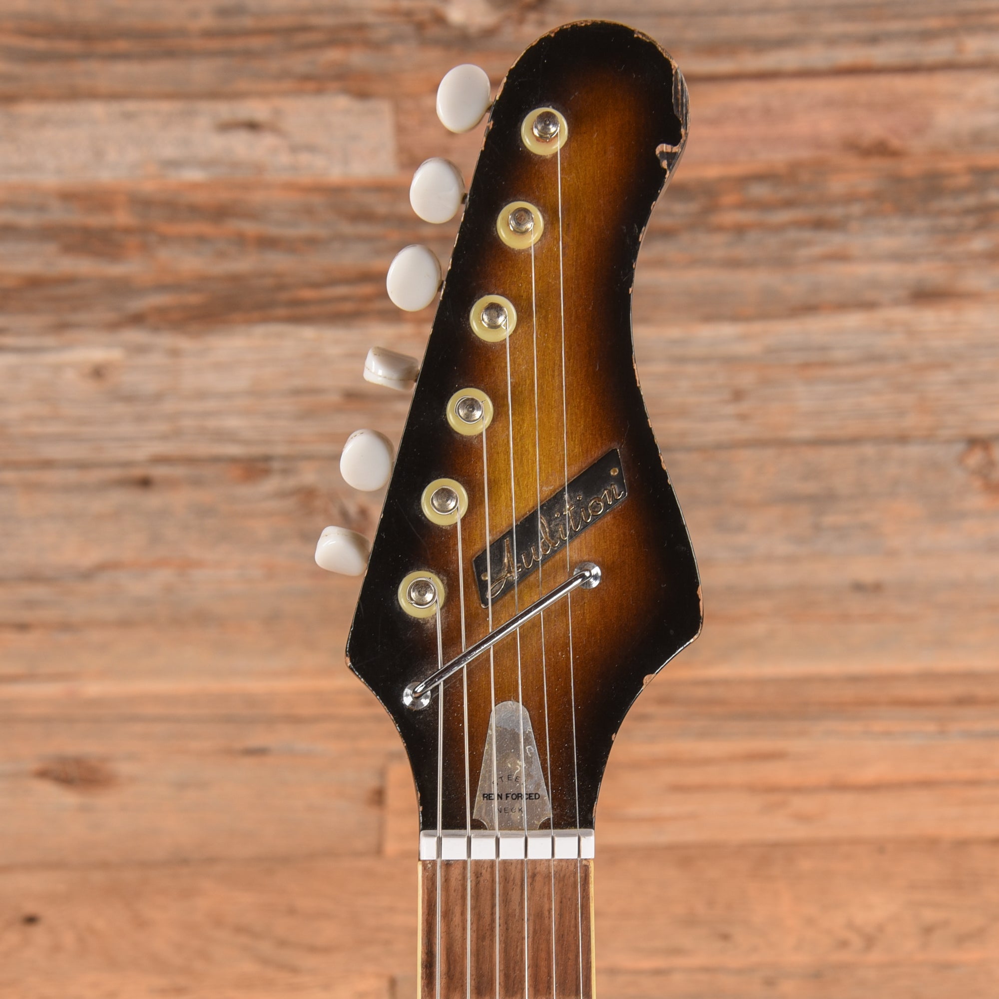 Audition Solidbody Electric Sunburst 1960s Electric Guitars / Solid Body