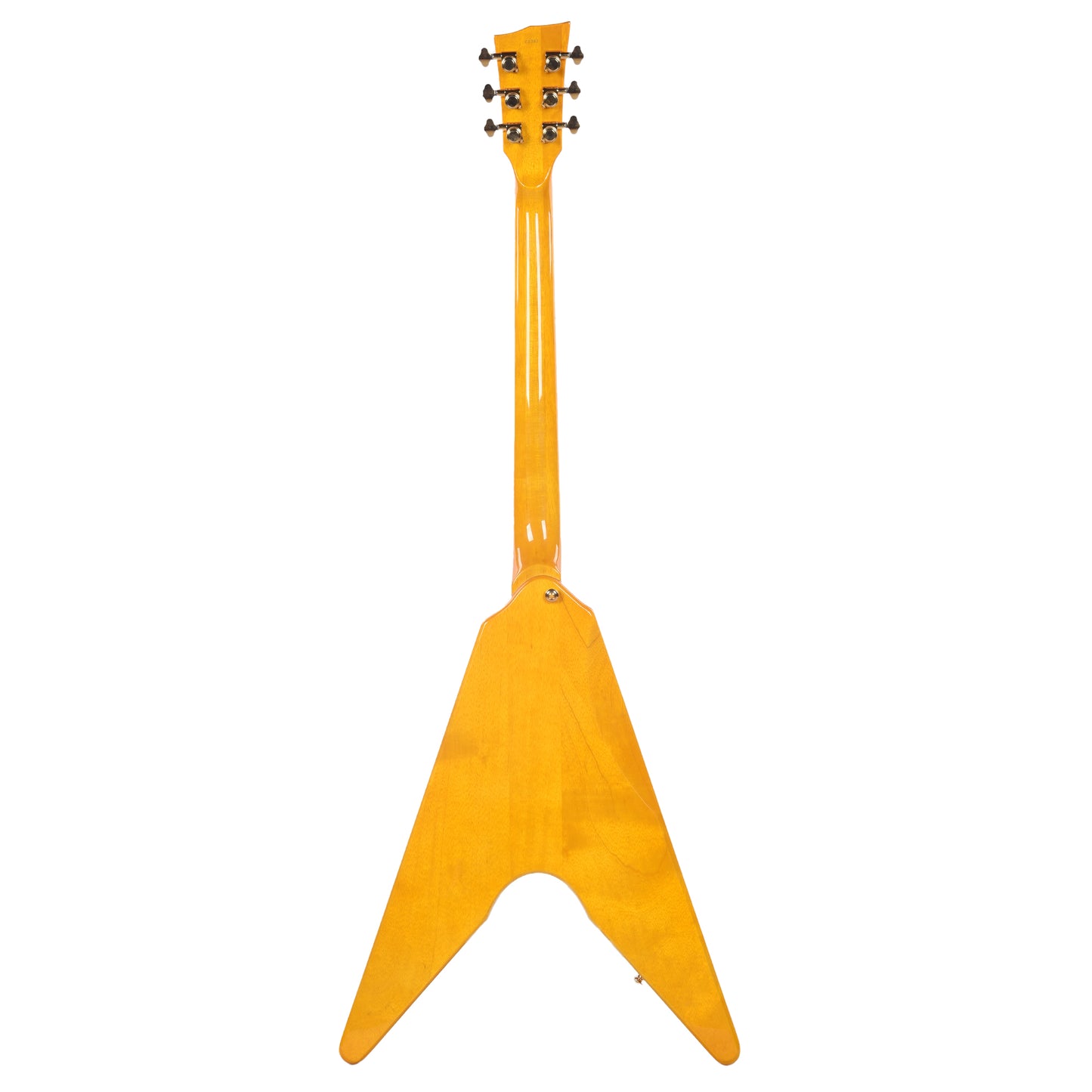 Dunable DE Asteroid Korina Aged Clear w/Bare Knuckle The Mule Humbuckers