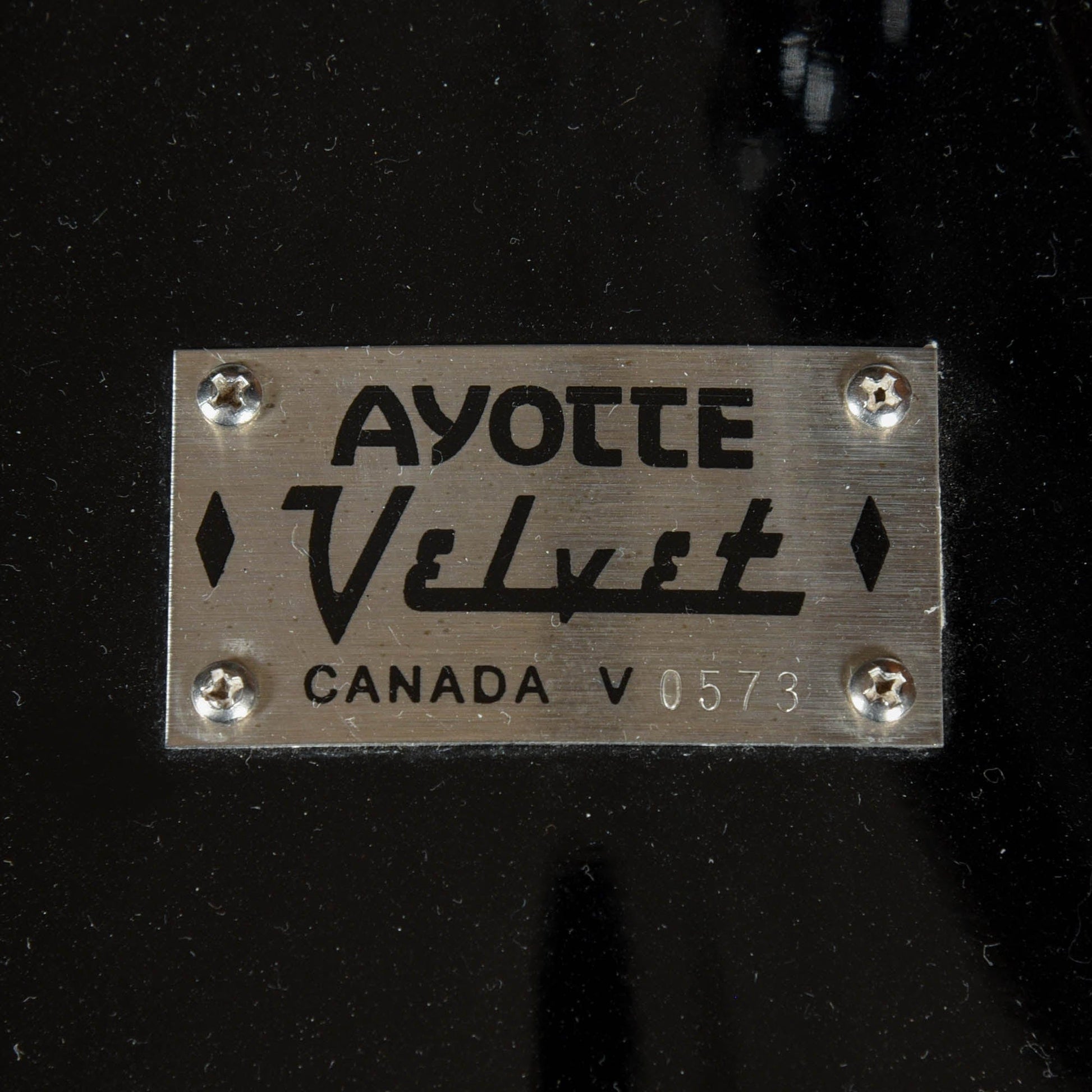 Ayotte Velvet 12/14/16/22 Piano Black Drums and Percussion / Acoustic Drums / Full Acoustic Kits
