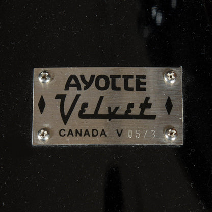 Ayotte Velvet 12/14/16/22 Piano Black Drums and Percussion / Acoustic Drums / Full Acoustic Kits