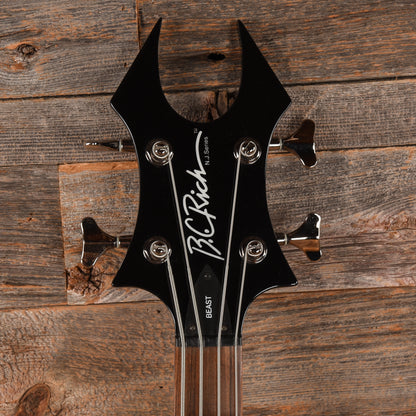 B.C. Rich NJ Beast Black 2007 Bass Guitars / 4-String