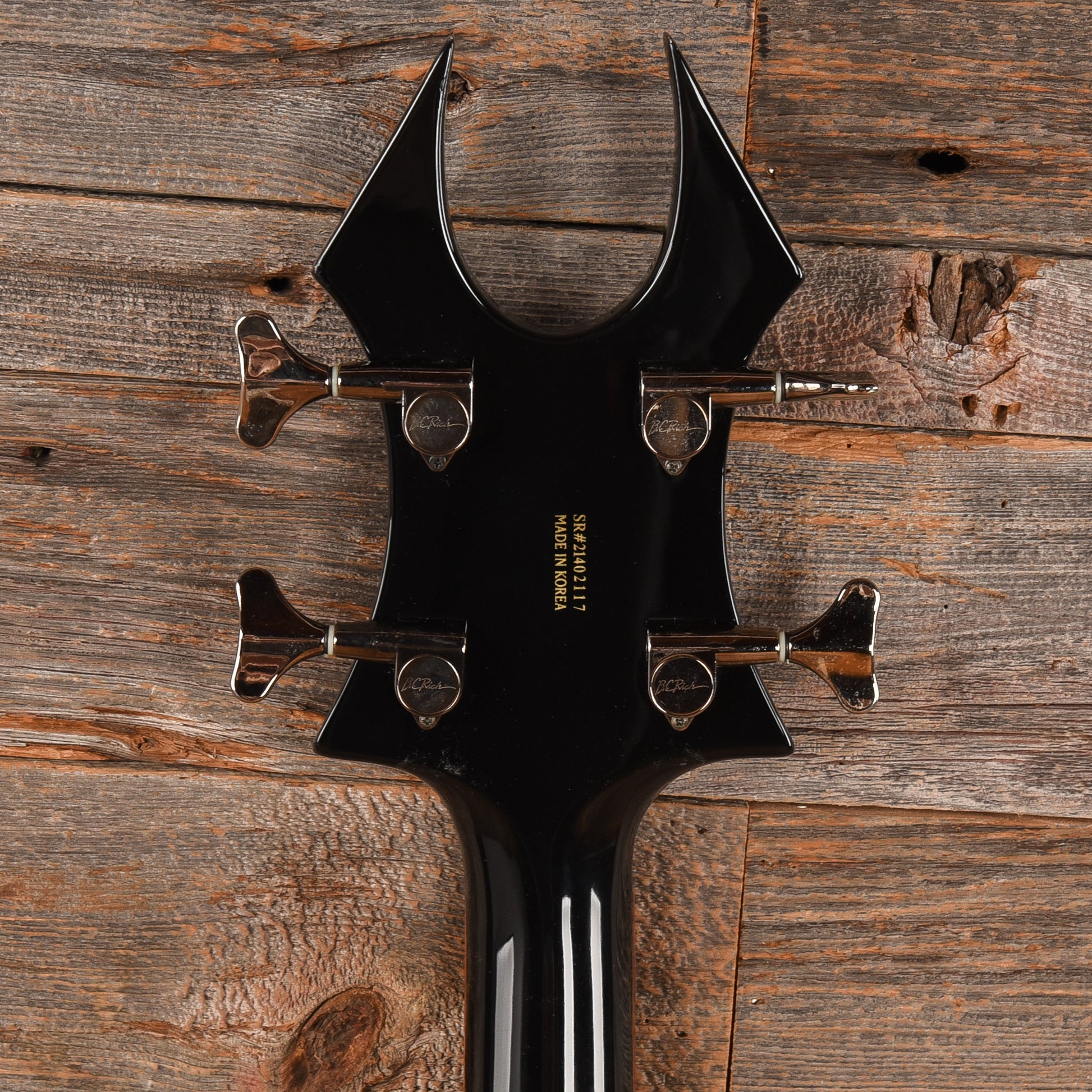 B.C. Rich NJ Beast Black 2007 Bass Guitars / 4-String