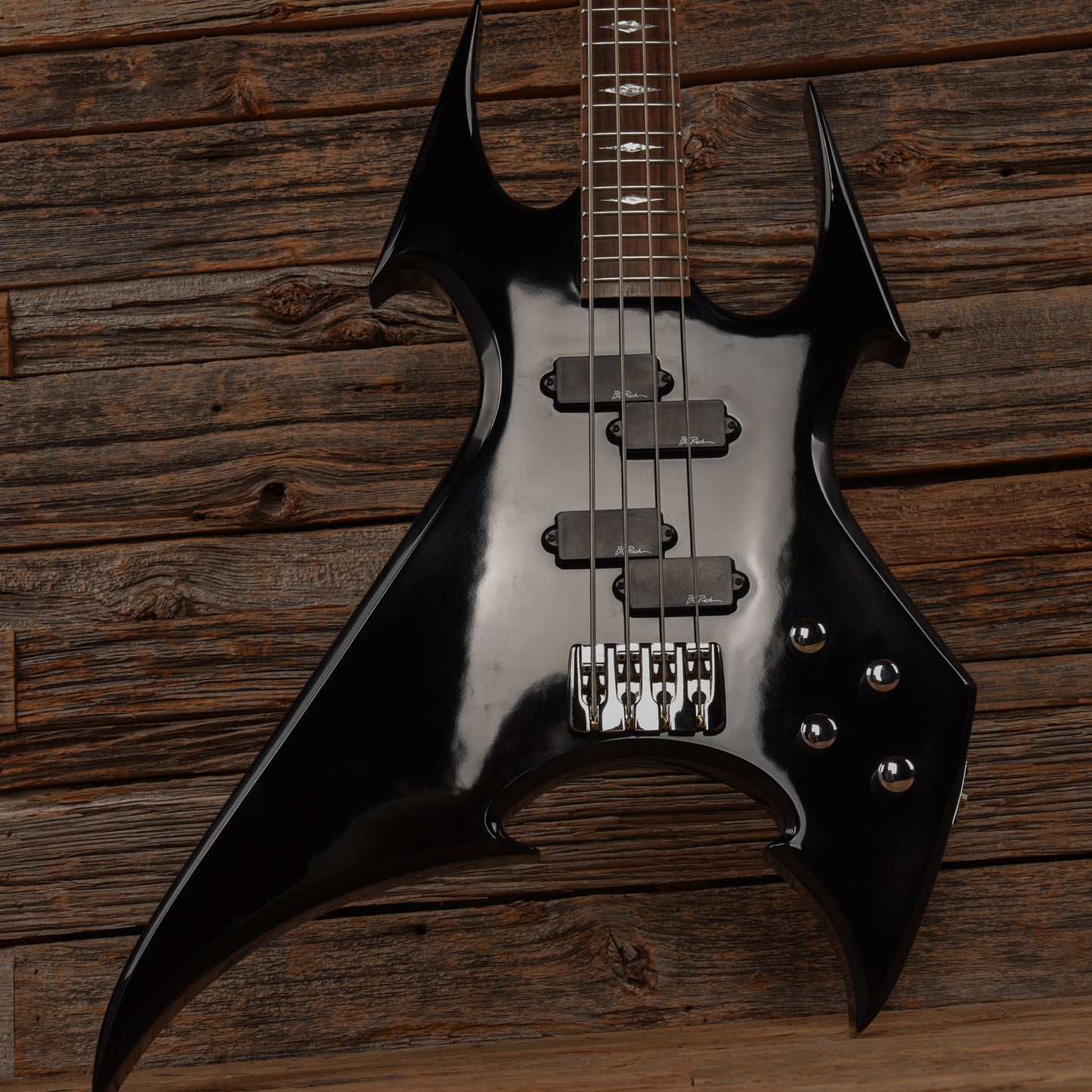 B.C. Rich NJ Beast Black 2007 Bass Guitars / 4-String
