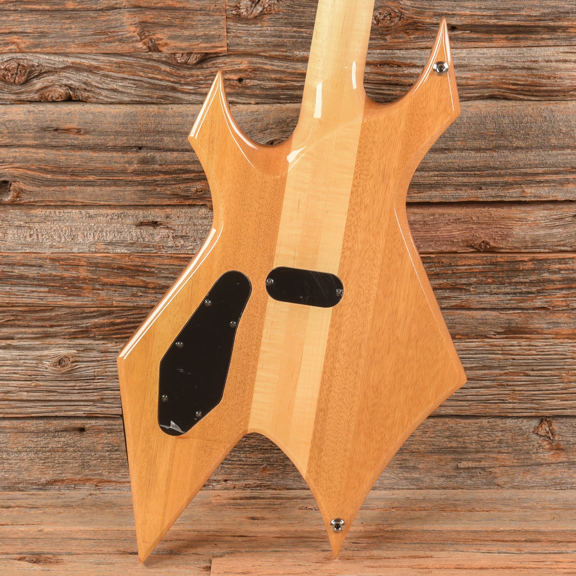 B.C. Rich Paolo Gregoletto Signature Warlock Bass Spalted Maple 2011 Bass Guitars / 4-String
