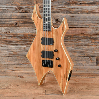 B.C. Rich Paolo Gregoletto Signature Warlock Bass Spalted Maple 2011 Bass Guitars / 4-String