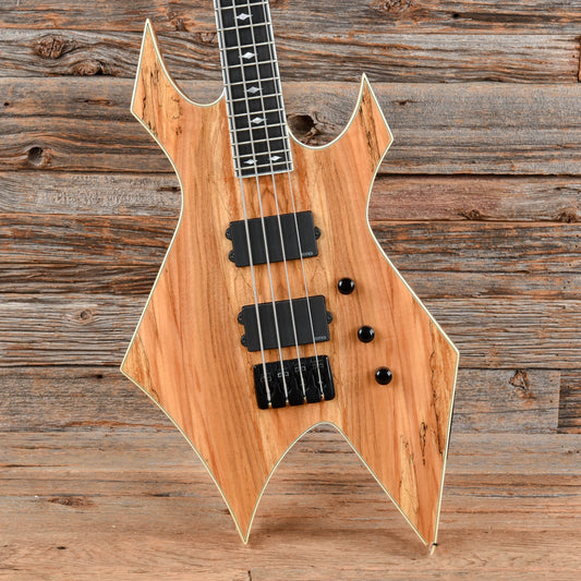 B.C. Rich Paolo Gregoletto Signature Warlock Bass Spalted Maple 2011 Bass Guitars / 4-String