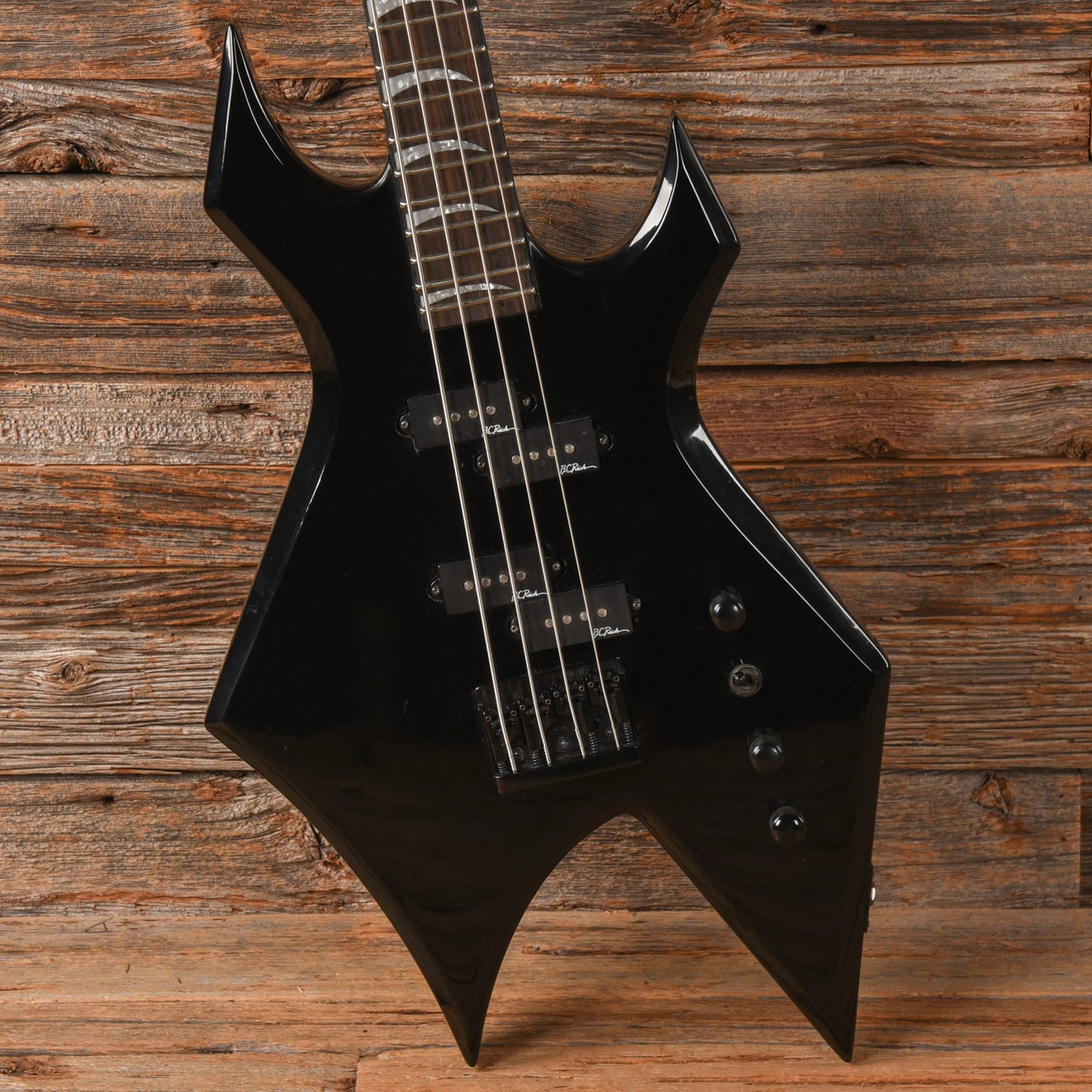 B.C. Rich Savage Warlock Black 2006 Bass Guitars / 4-String