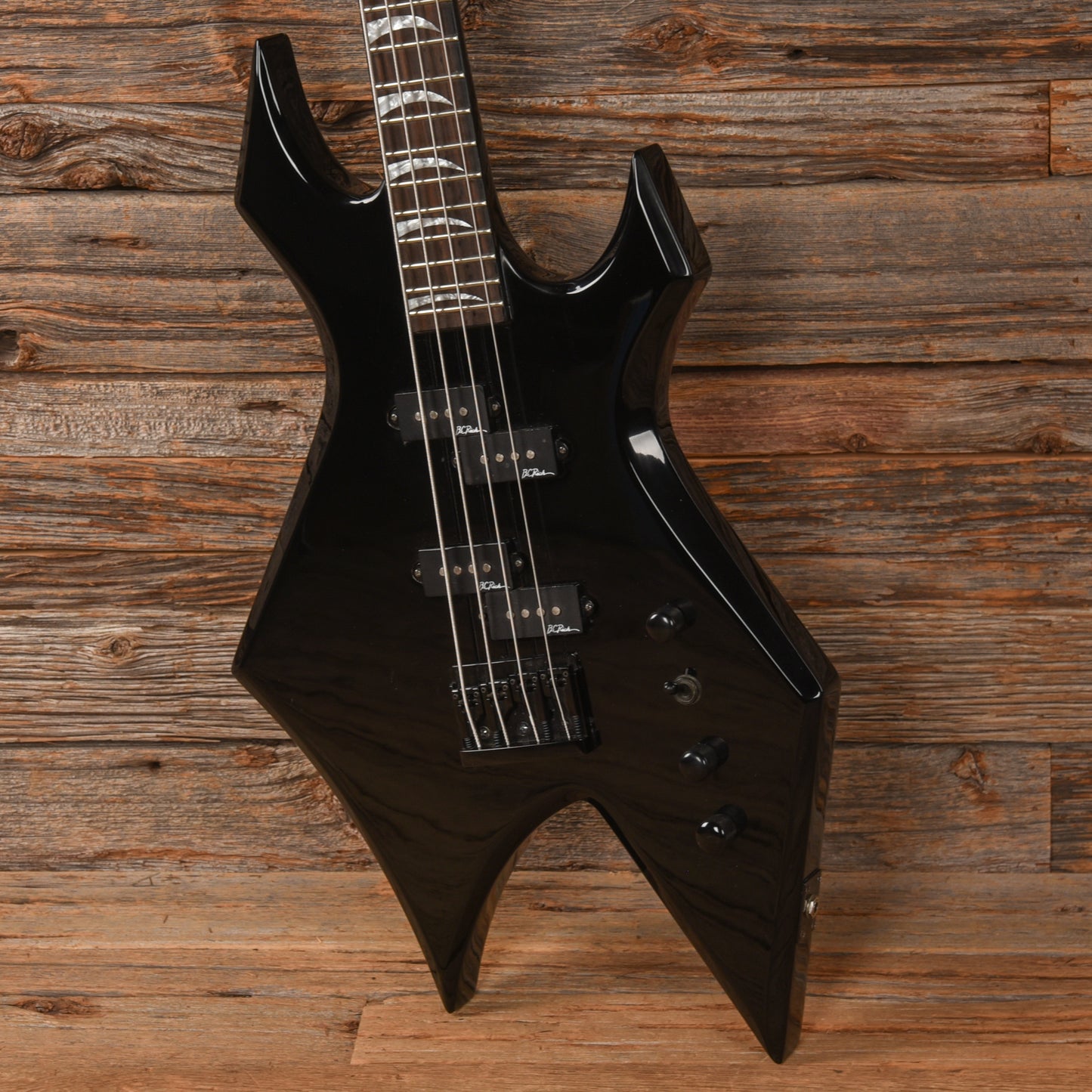 B.C. Rich Savage Warlock Black 2006 Bass Guitars / 4-String