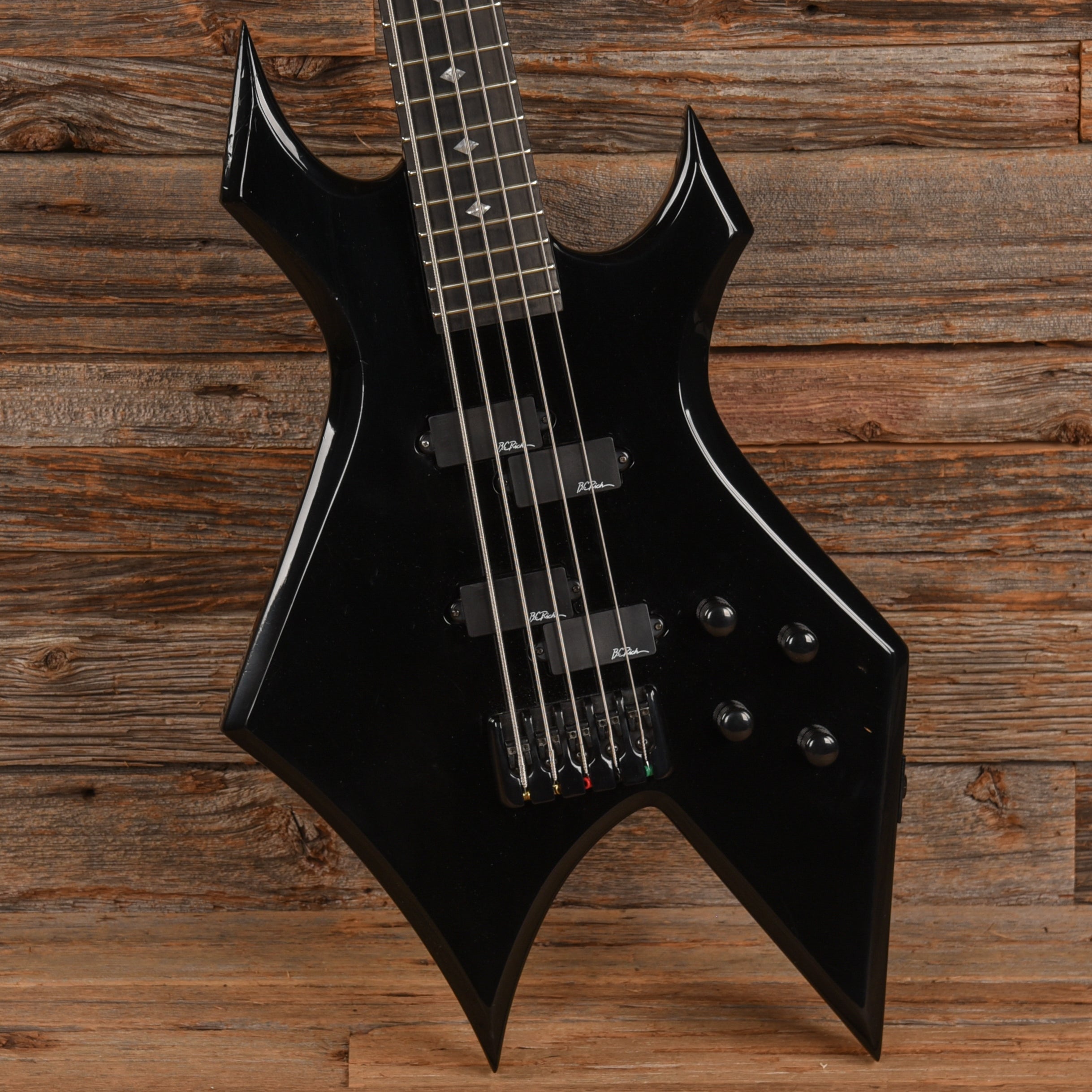 B.C. RICH WARLOCK 5弦エレキベース B.C. Rich NJ Series Warlock 5-String Black – Chicago Music Exchange