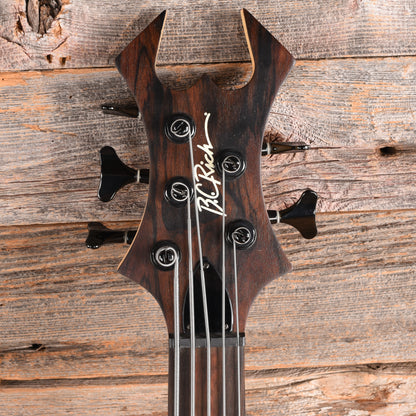 B.C. Rich Zombie Exotic Natural Bass Guitars