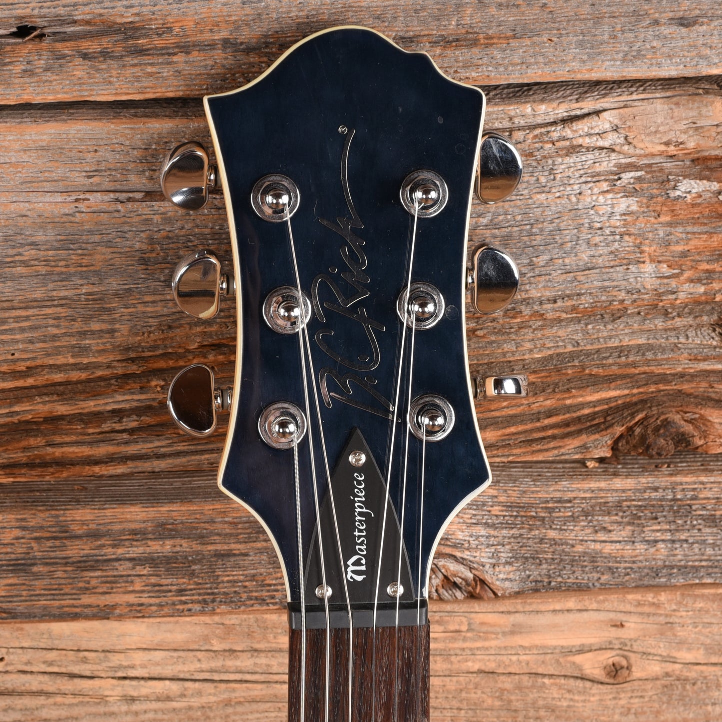 B.C. Rich Bich Masterpiece Trans Blue Quilt Top 2006 Electric Guitars