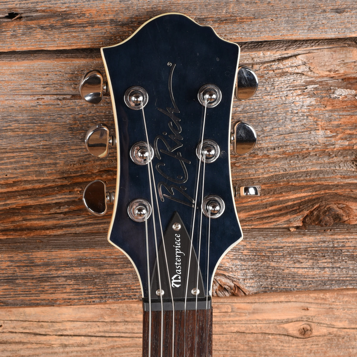 B.C. Rich Bich Masterpiece Trans Blue Quilt Top 2006 Electric Guitars