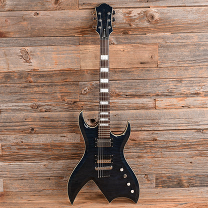 B.C. Rich Bich Masterpiece Trans Blue Quilt Top 2006 Electric Guitars