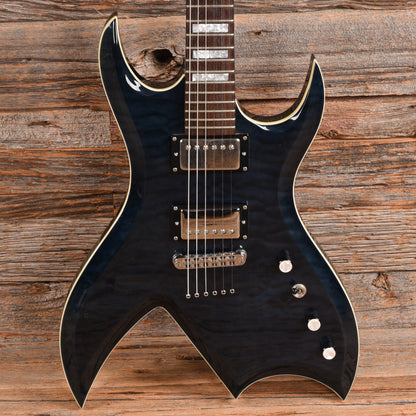 B.C. Rich Bich Masterpiece Trans Blue Quilt Top 2006 Electric Guitars