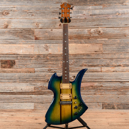 B.C. Rich Mockingbird Greenburst 1980s Electric Guitars