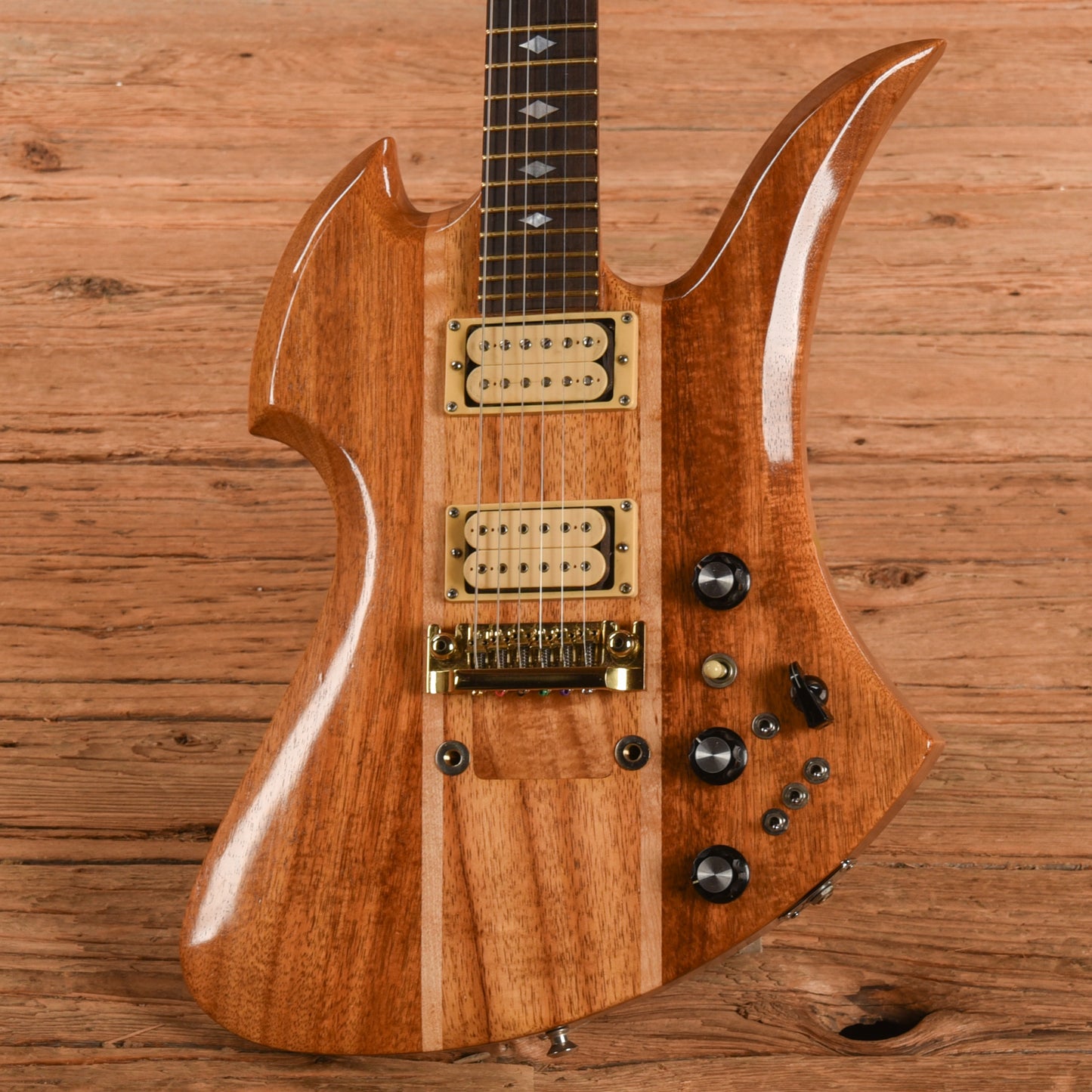 B.C. Rich Mockingbird Refin Koa 1979 Electric Guitars